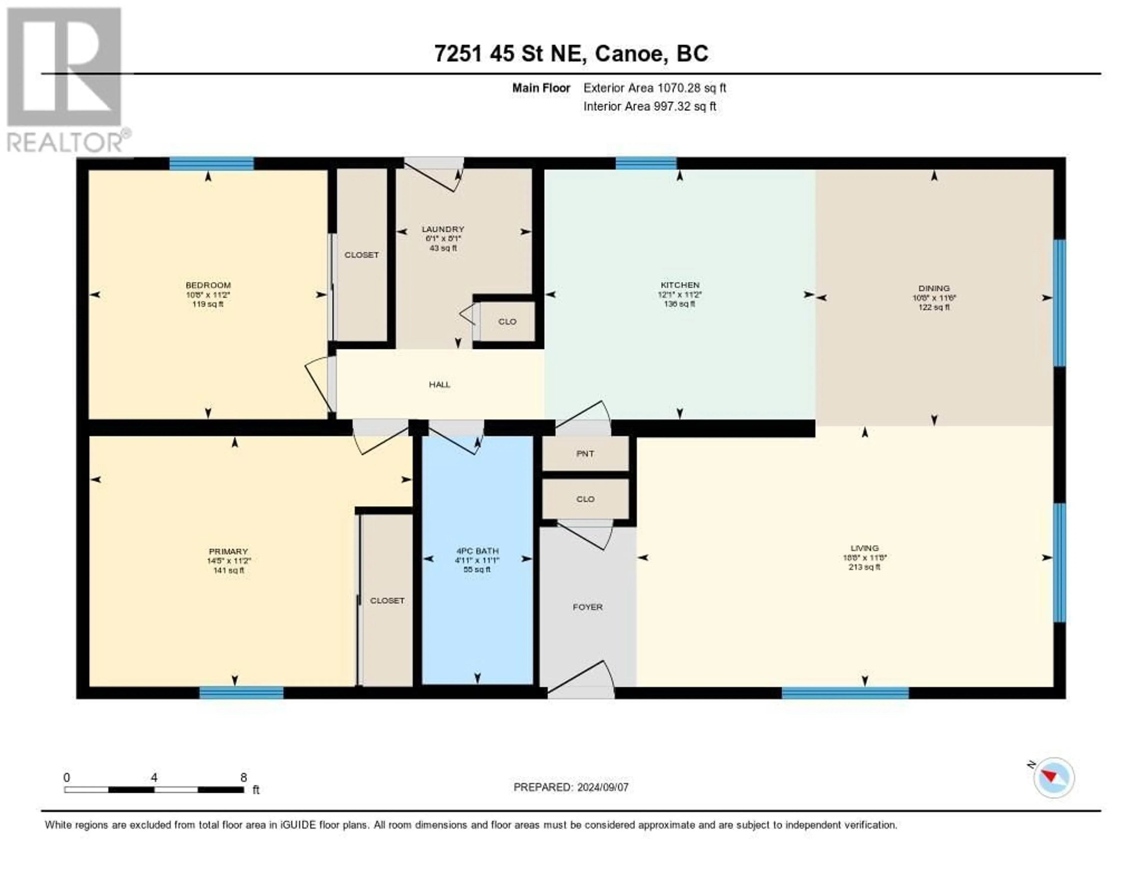 Floor plan for 7251 45 Street NE, Salmon Arm British Columbia V0E1K0