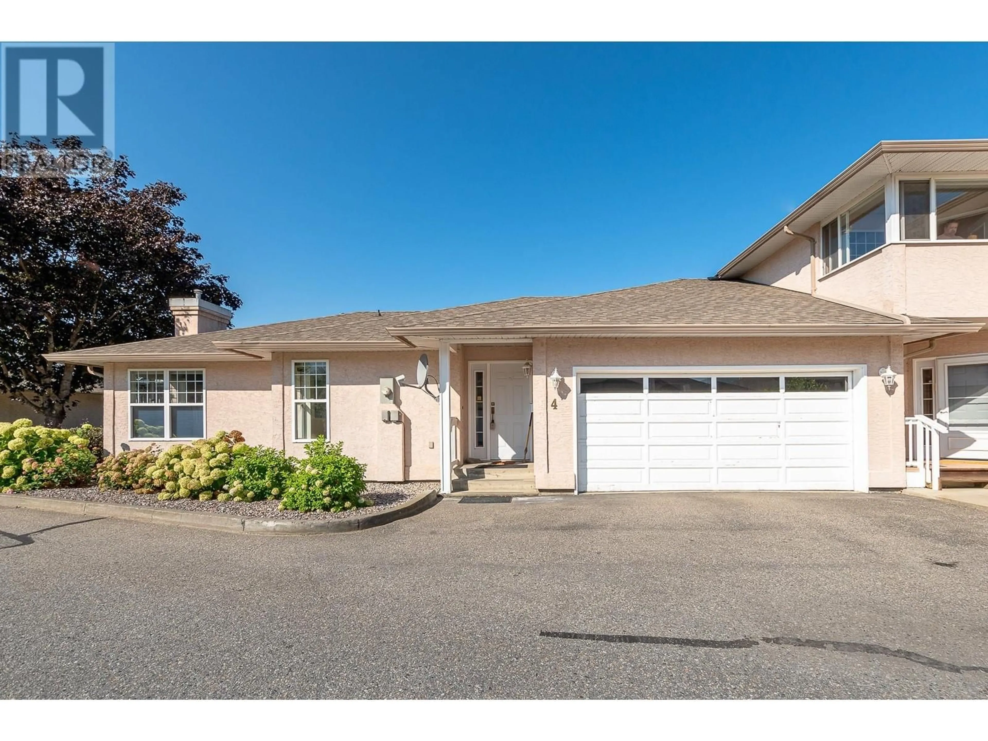 A pic from exterior of the house or condo, the street view for 303 Regent Avenue Unit# 4, Enderby British Columbia V0E1V2