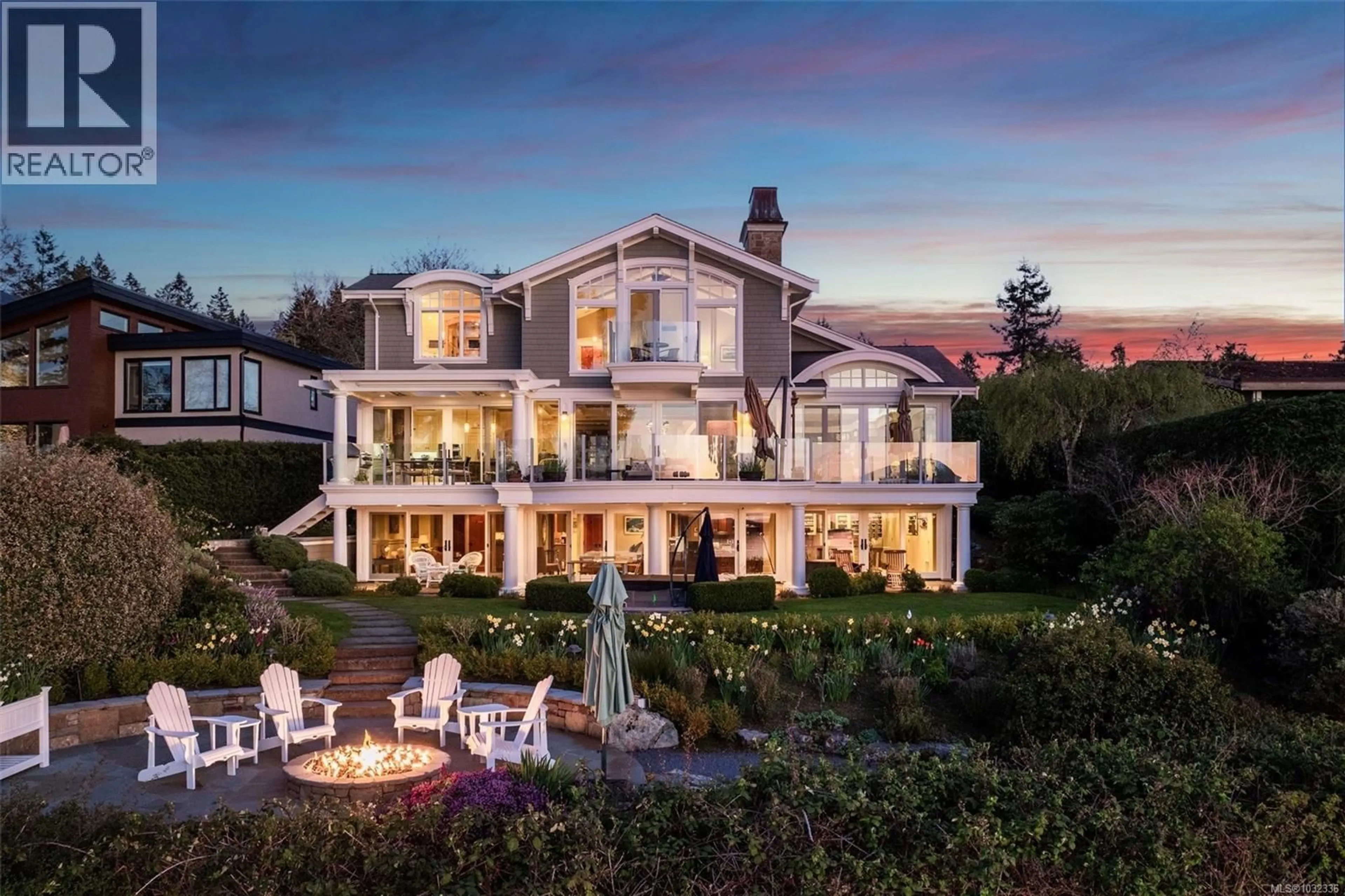 Patio, water/lake/river/ocean view for 9752 GLYNNWOOD PARK ROAD, North Saanich British Columbia V8L5H4