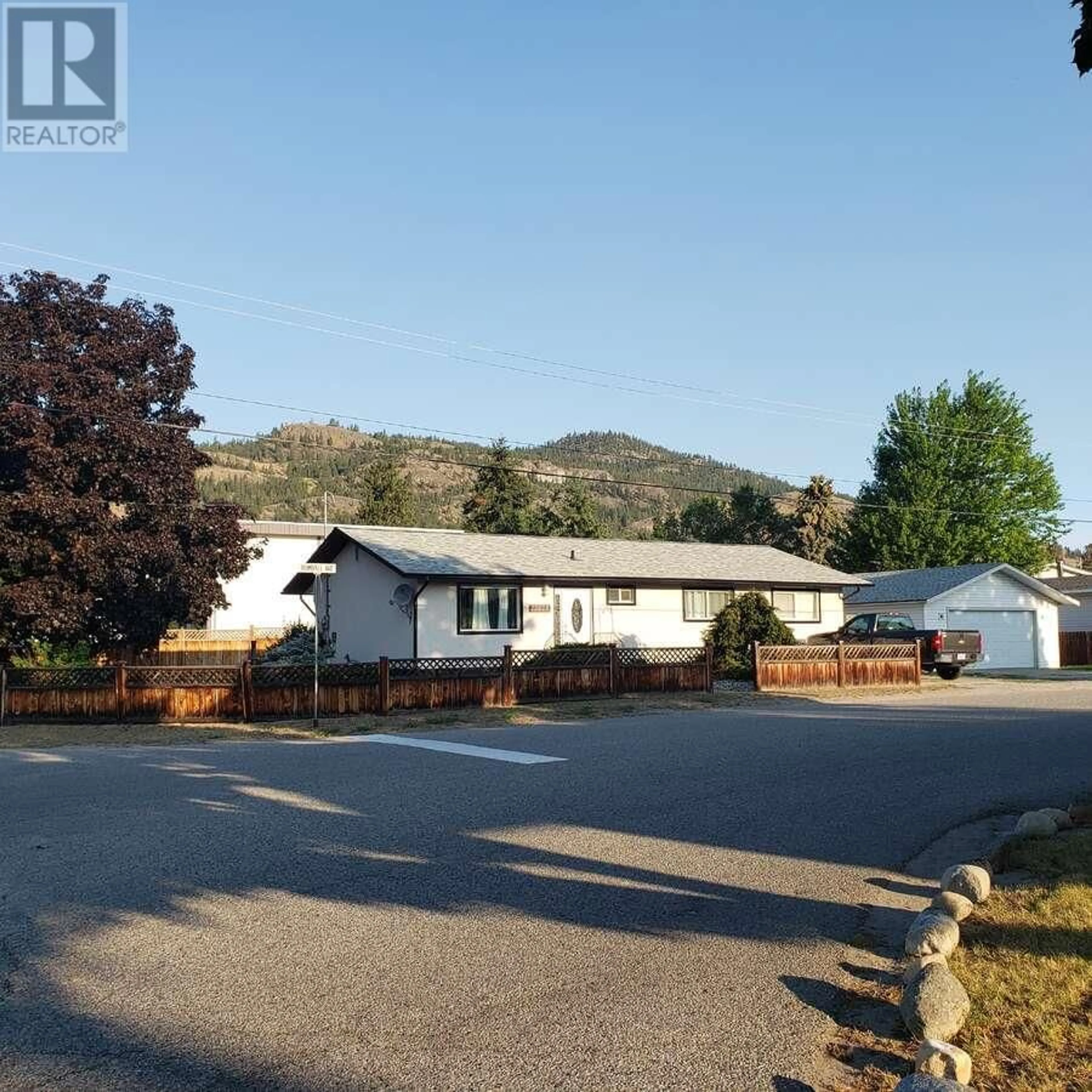 A pic from outside/outdoor area/front of a property/back of a property/a pic from drone, unknown for 13608 RUMBALL AVENUE, Summerland British Columbia V0E1Z0