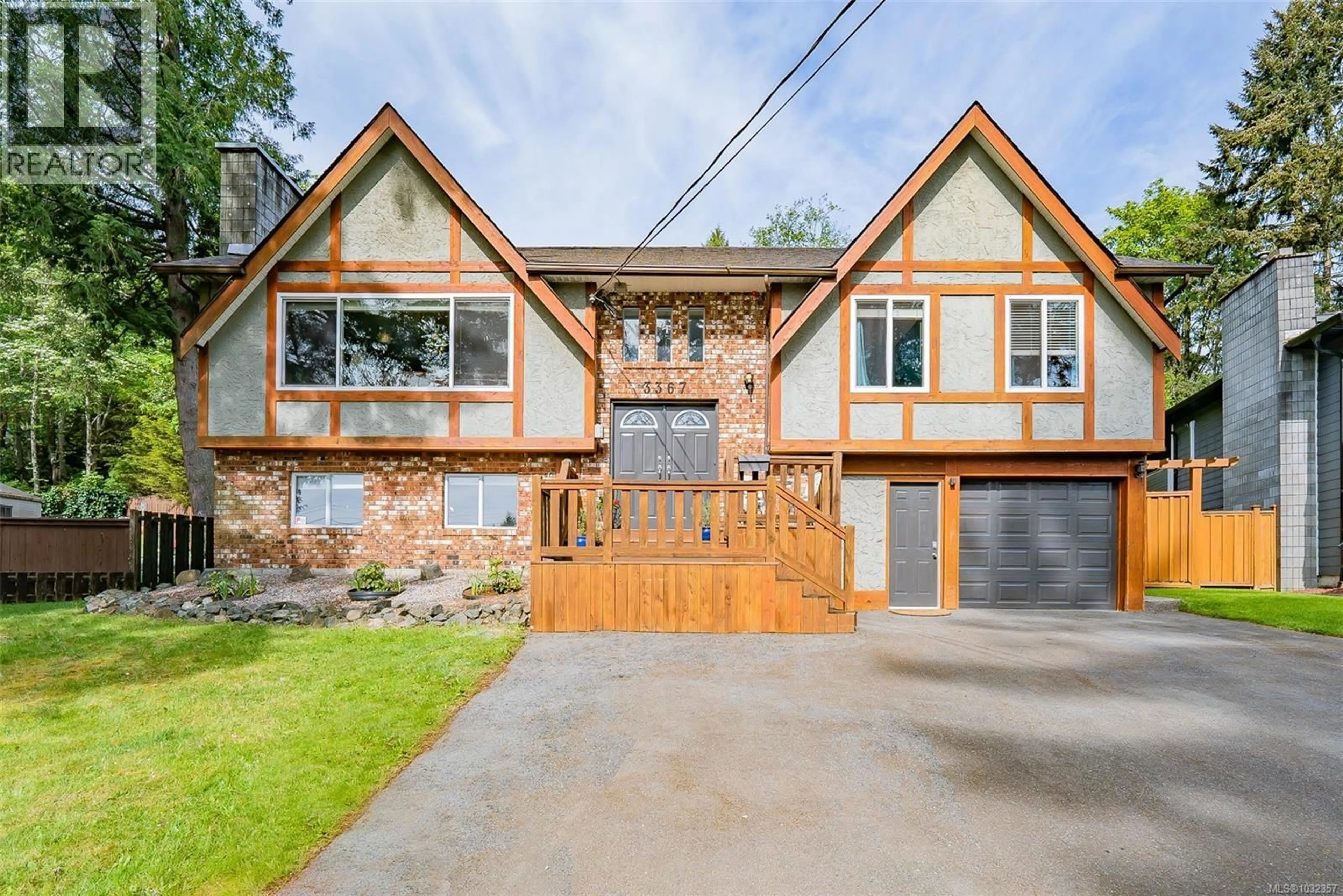Home with brick exterior material, unknown for 3367 ROCK CITY ROAD, Nanaimo British Columbia V9T1T5