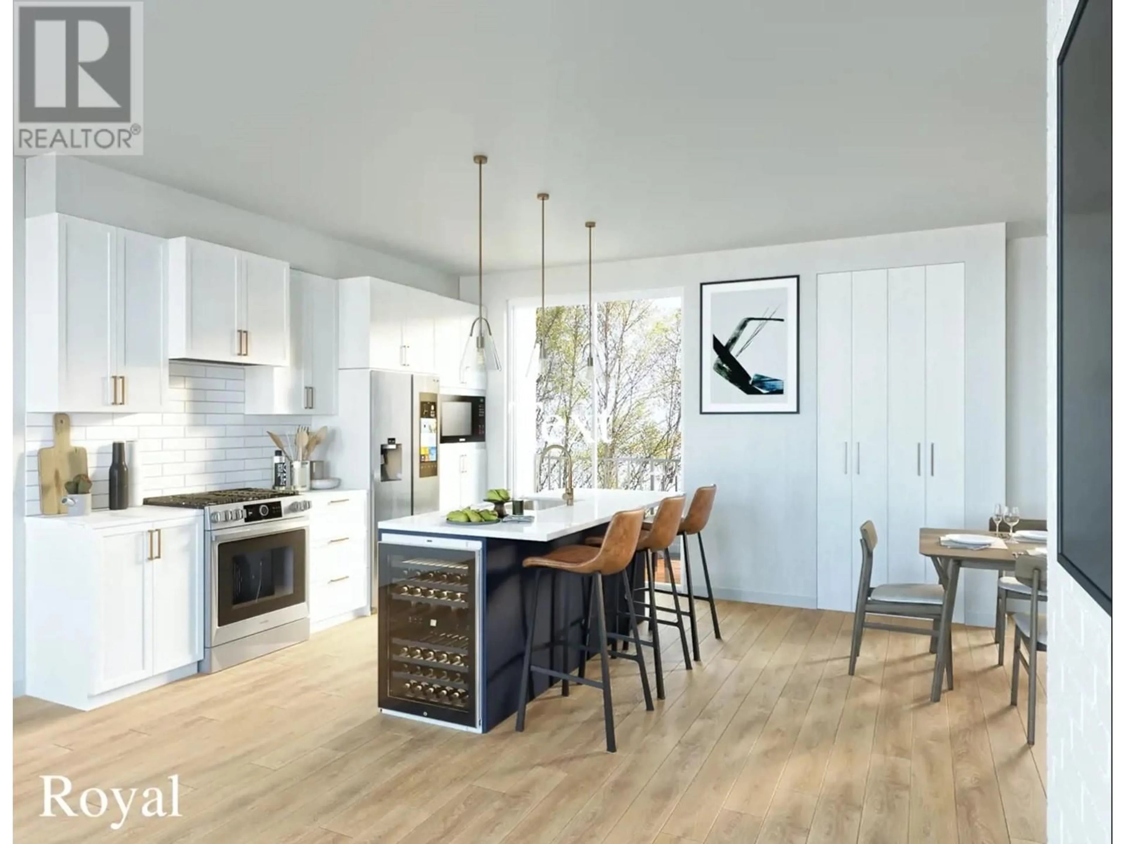 Open concept kitchen, wood/laminate floor for 2 - 1975 SHANNON LAKE ROAD, West Kelowna British Columbia V4T1V5