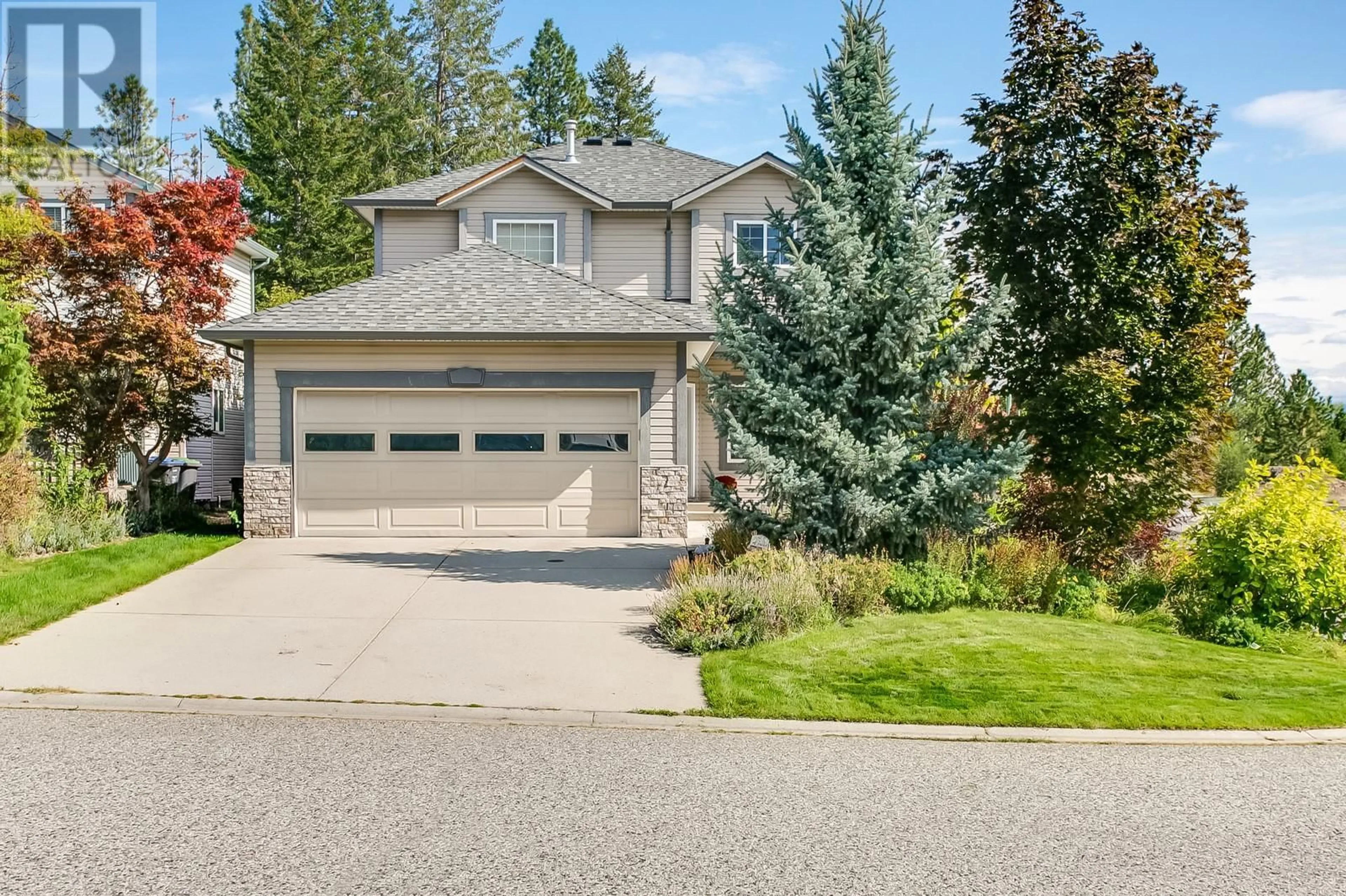 Frontside or backside of a home, the street view for 2096 Rosefield Drive, West Kelowna British Columbia V1Z3Y8