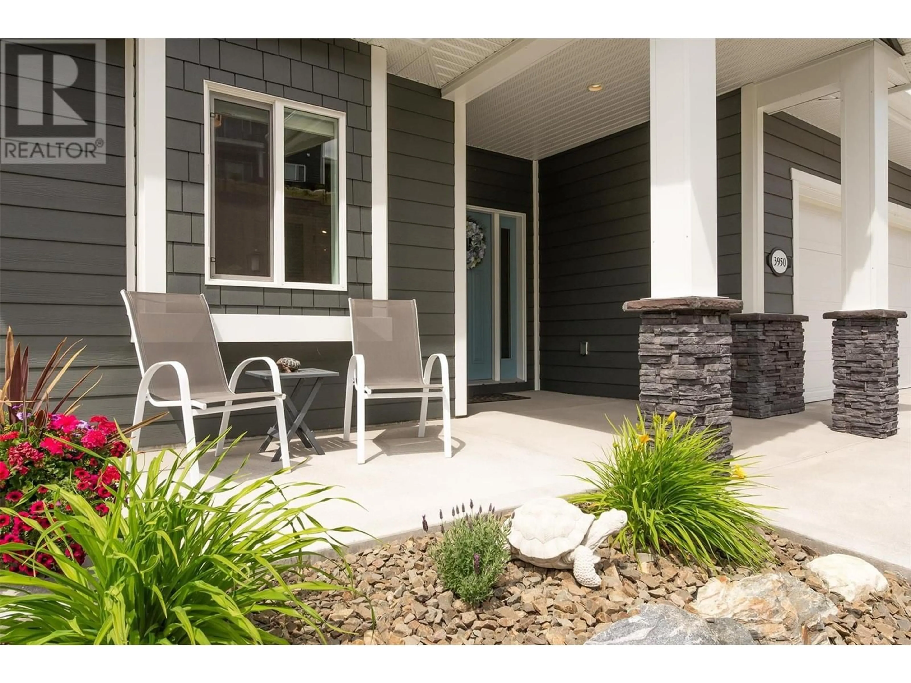 Indoor entryway, cement floor for 3950 Cimarron Drive, Kelowna British Columbia V1X8E4