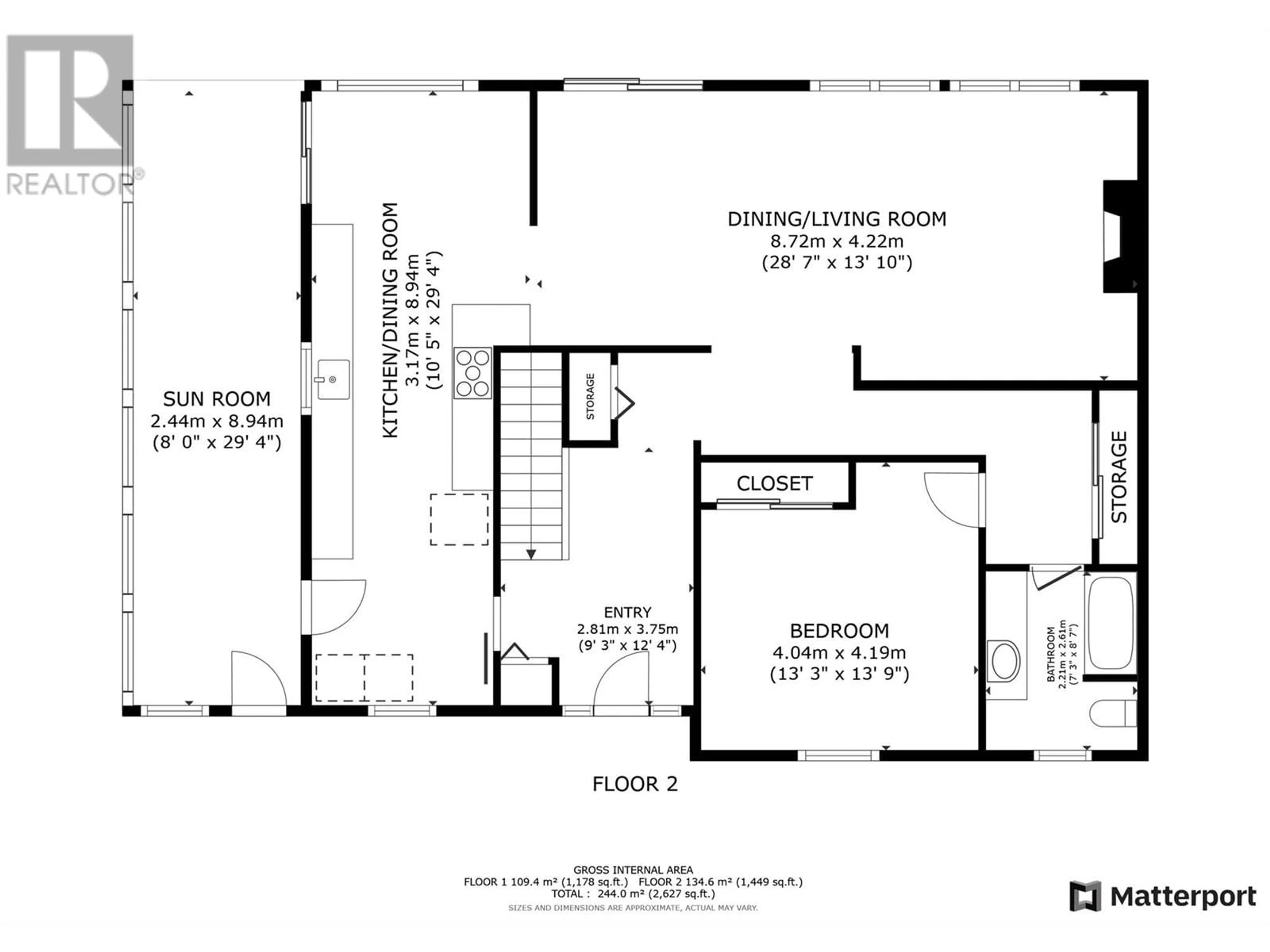 Floor plan for 5253 Clarence Road, Peachland British Columbia V0H1X2