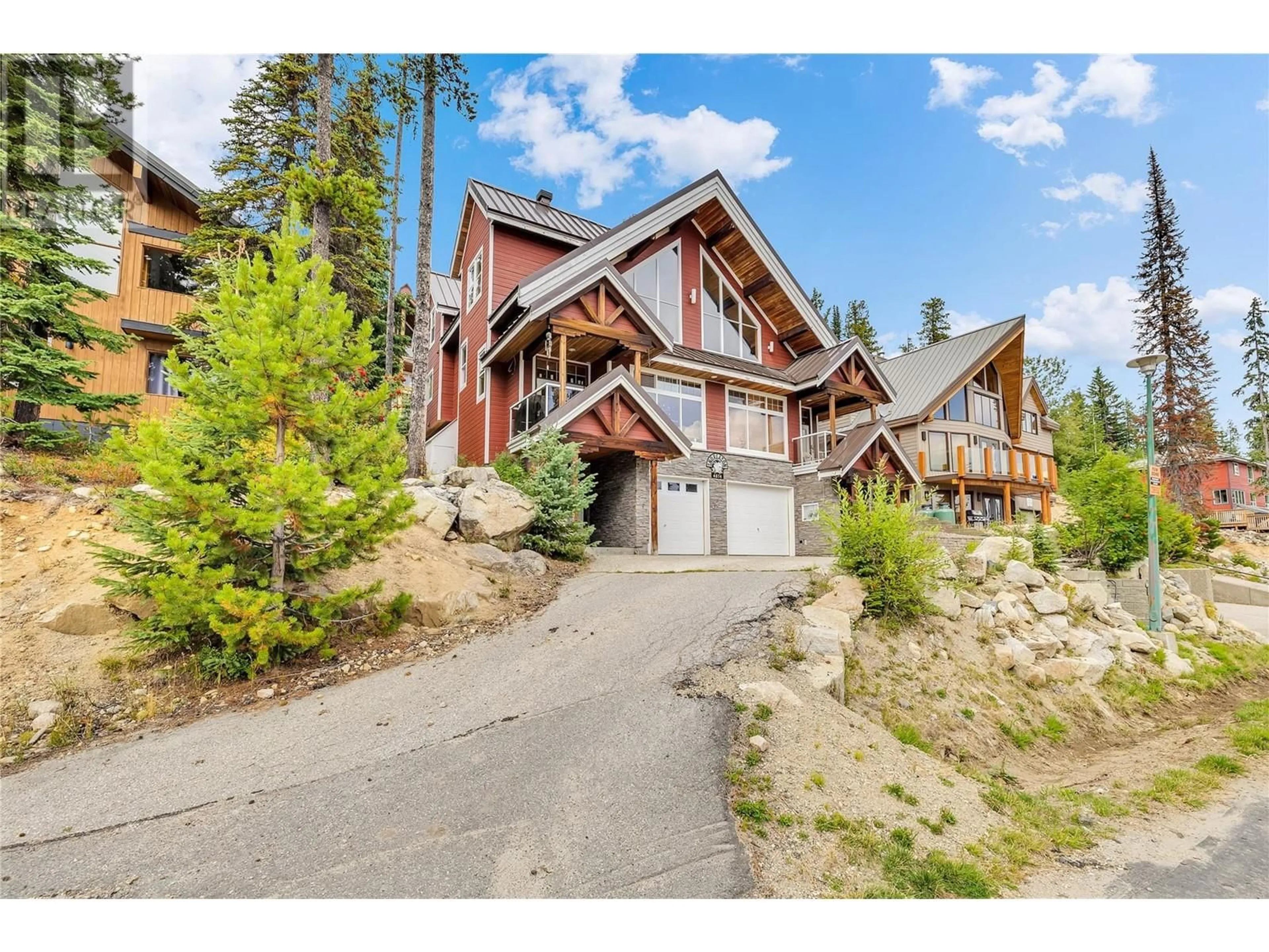 A pic from exterior of the house or condo, cottage for 4874 Snow Pines Road Unit# A, Big White British Columbia V1P1P3