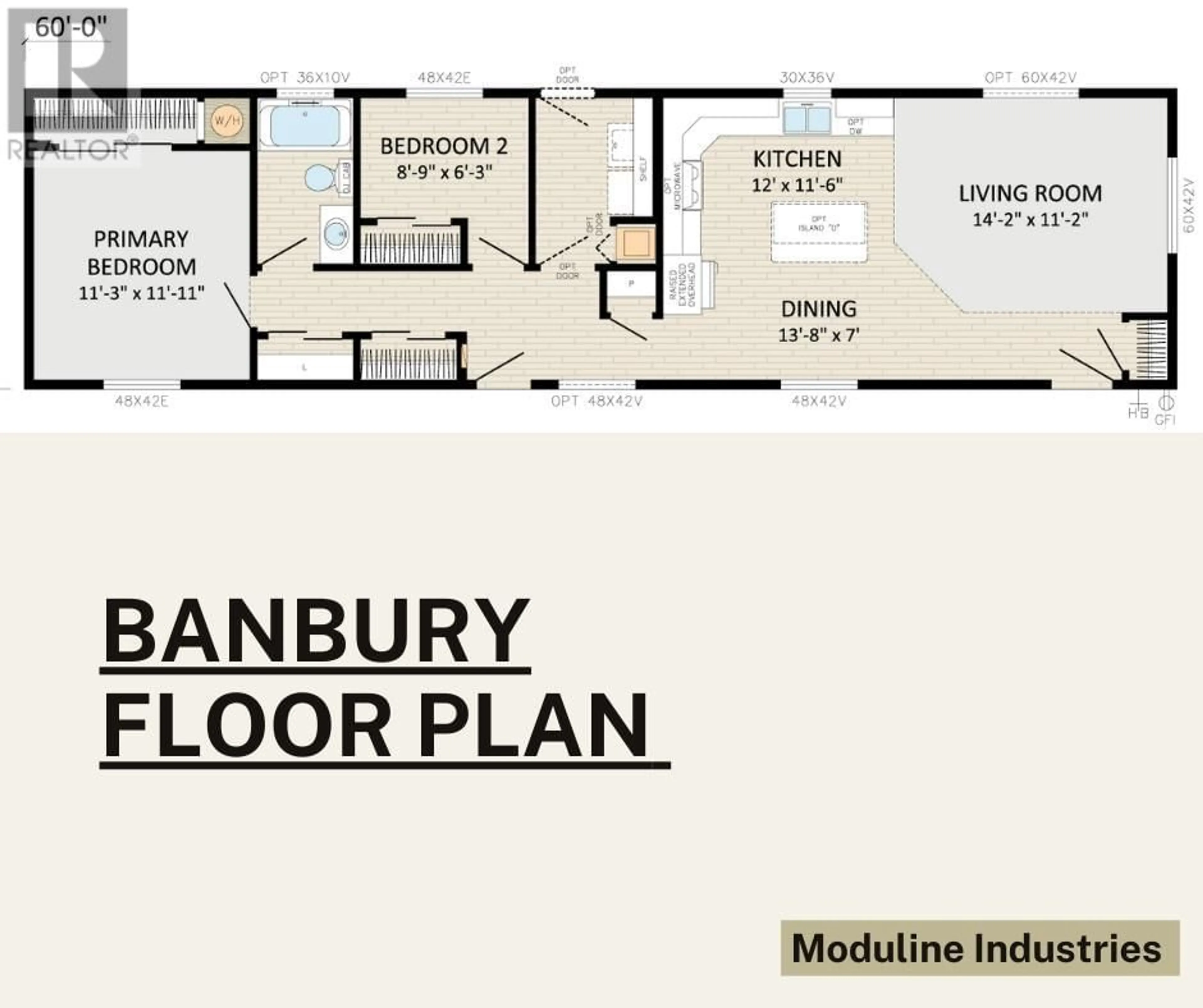 Floor plan for 1885 Tappen Notch Hill Road Unit# 98, Tappen British Columbia V0E2X0