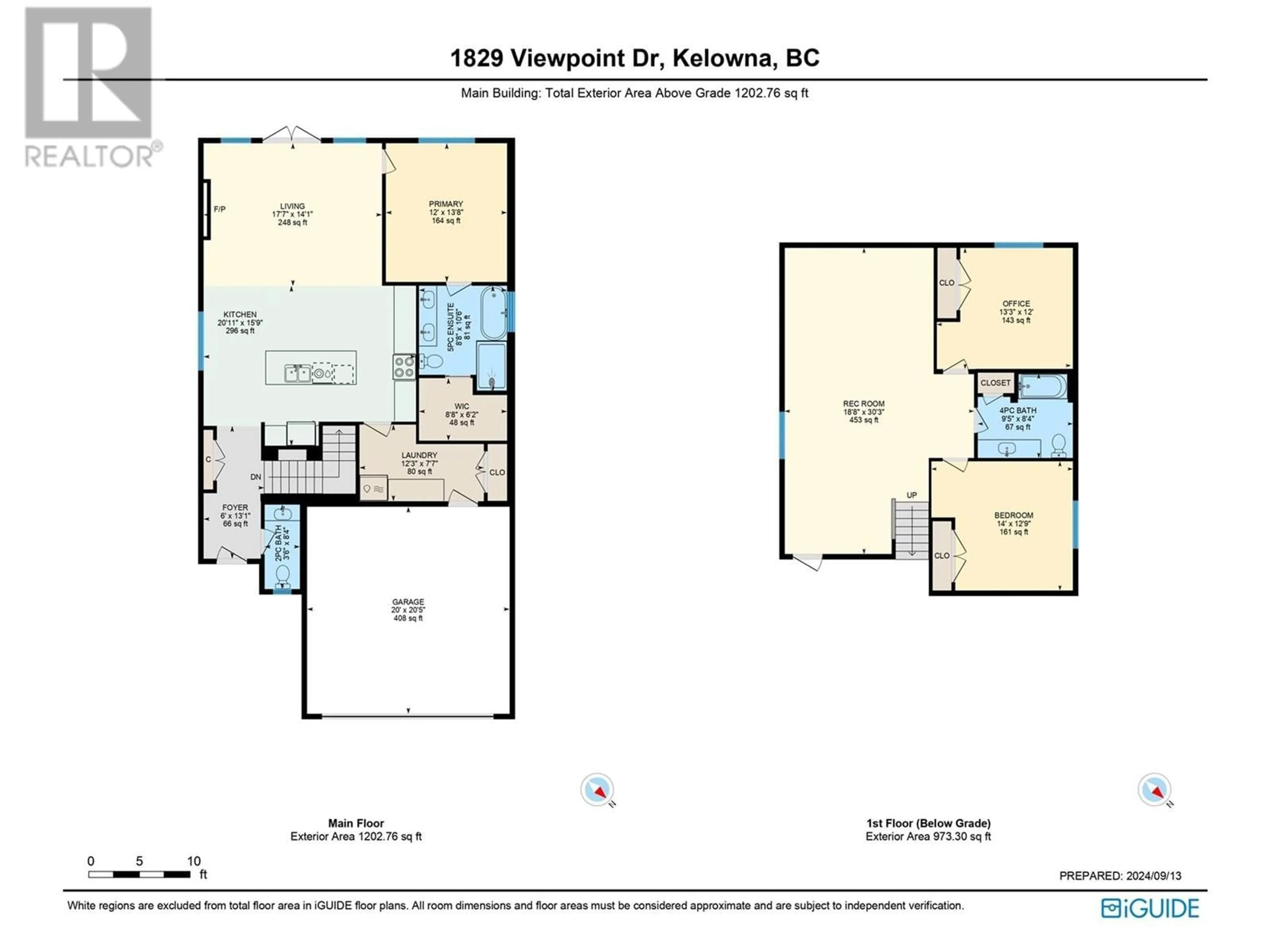 Floor plan for 1829 Viewpoint Drive Lot# 732, Westbank British Columbia V1Z4E1