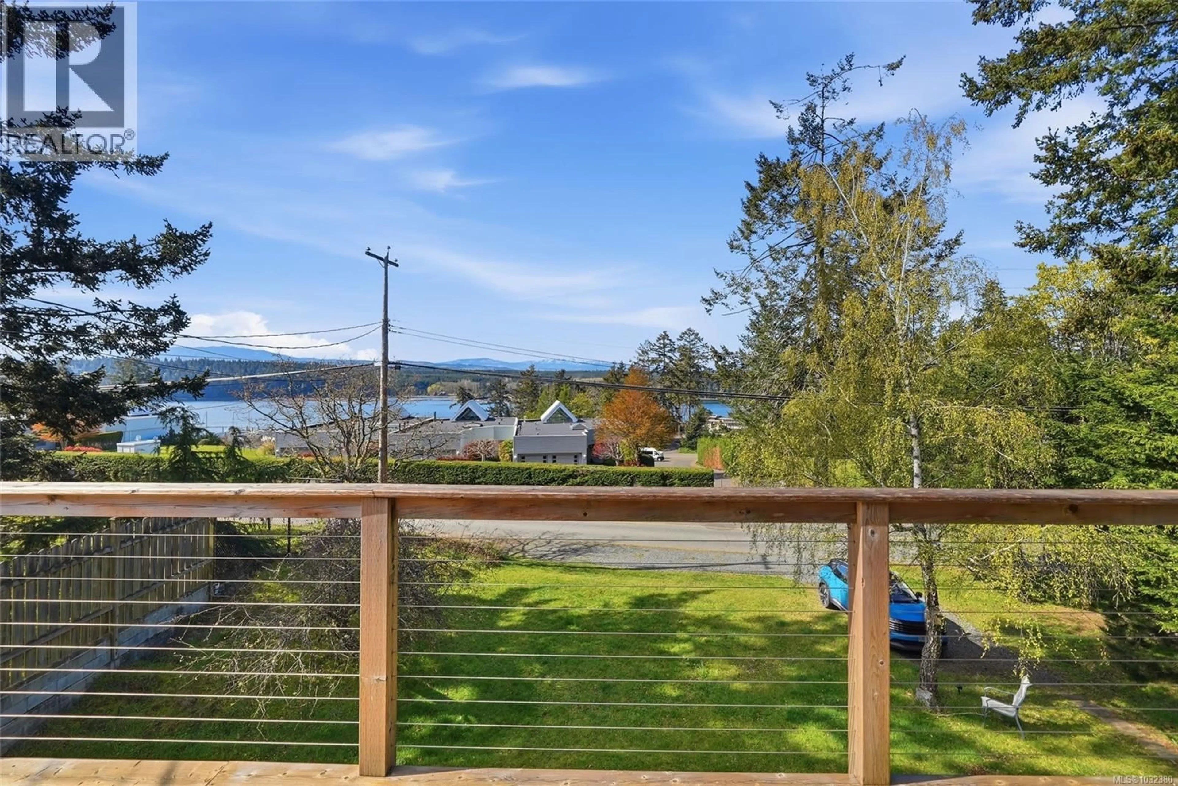 A pic from outside/outdoor area/front of a property/back of a property/a pic from drone, water/lake/river/ocean view for 1559 THE BELL, Nanoose Bay British Columbia V9P9B6