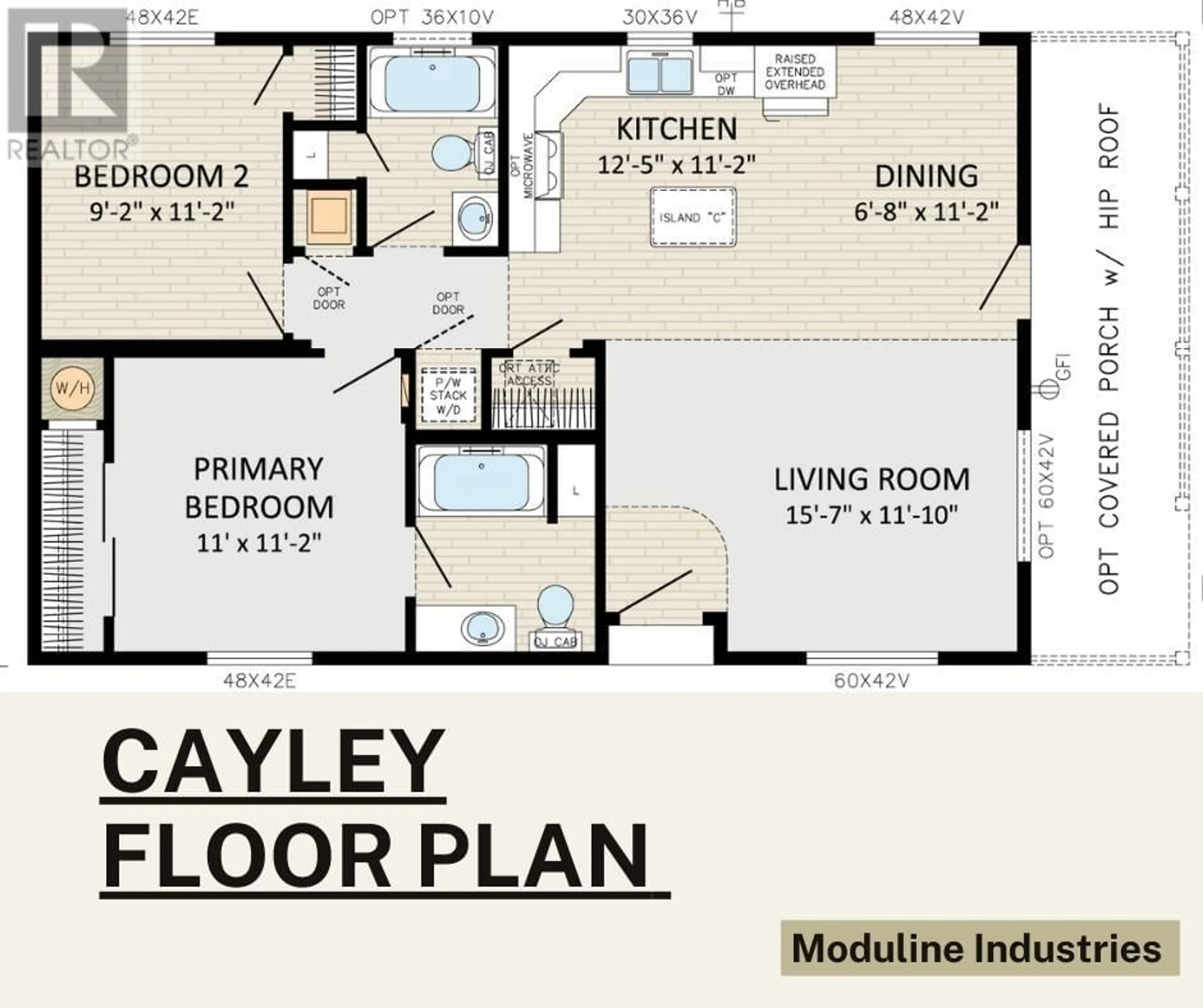 Floor plan for 1885 Tappen Notch Hill Road Unit# 85, Tappen British Columbia V0E2X0