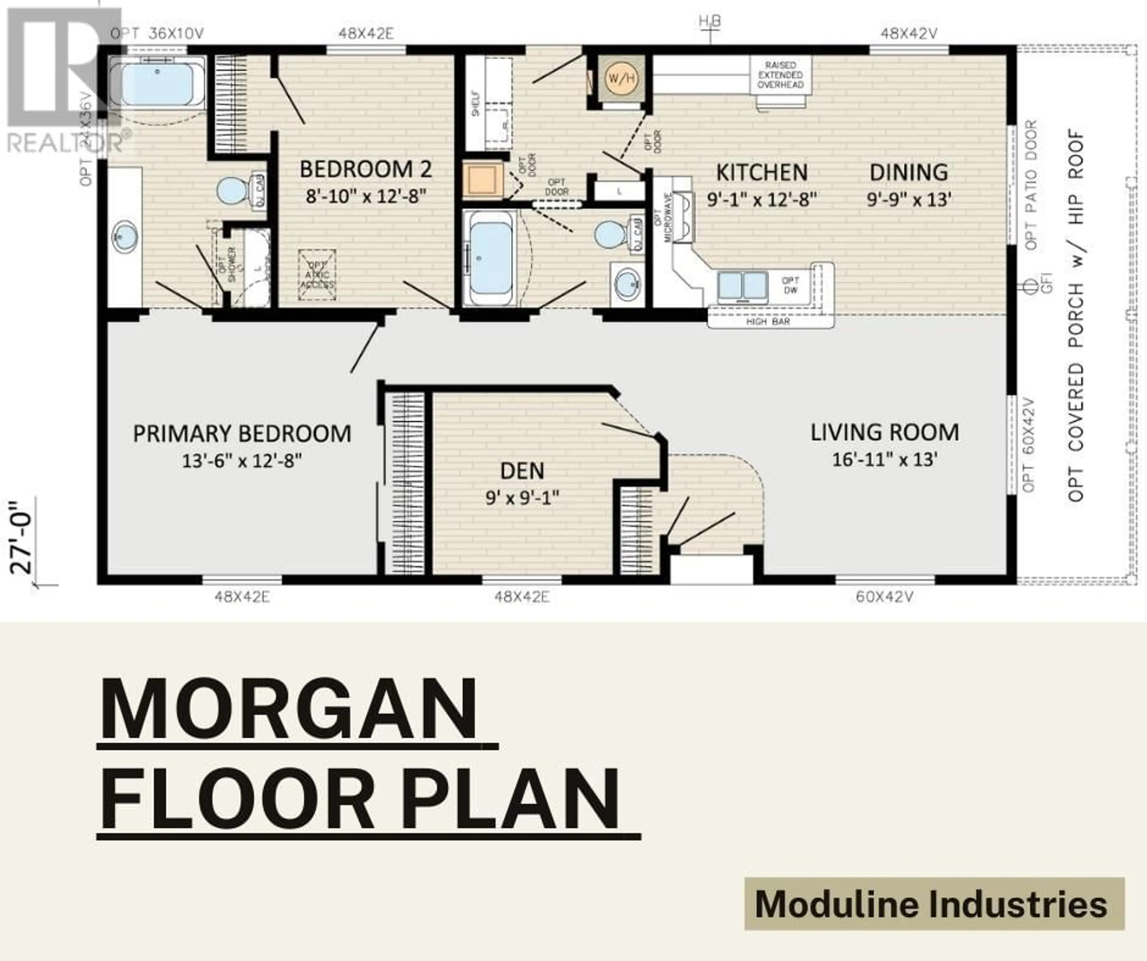 Floor plan for 1885 Tappen Notch Hill Road Unit# 86, Tappen British Columbia V0E2X0