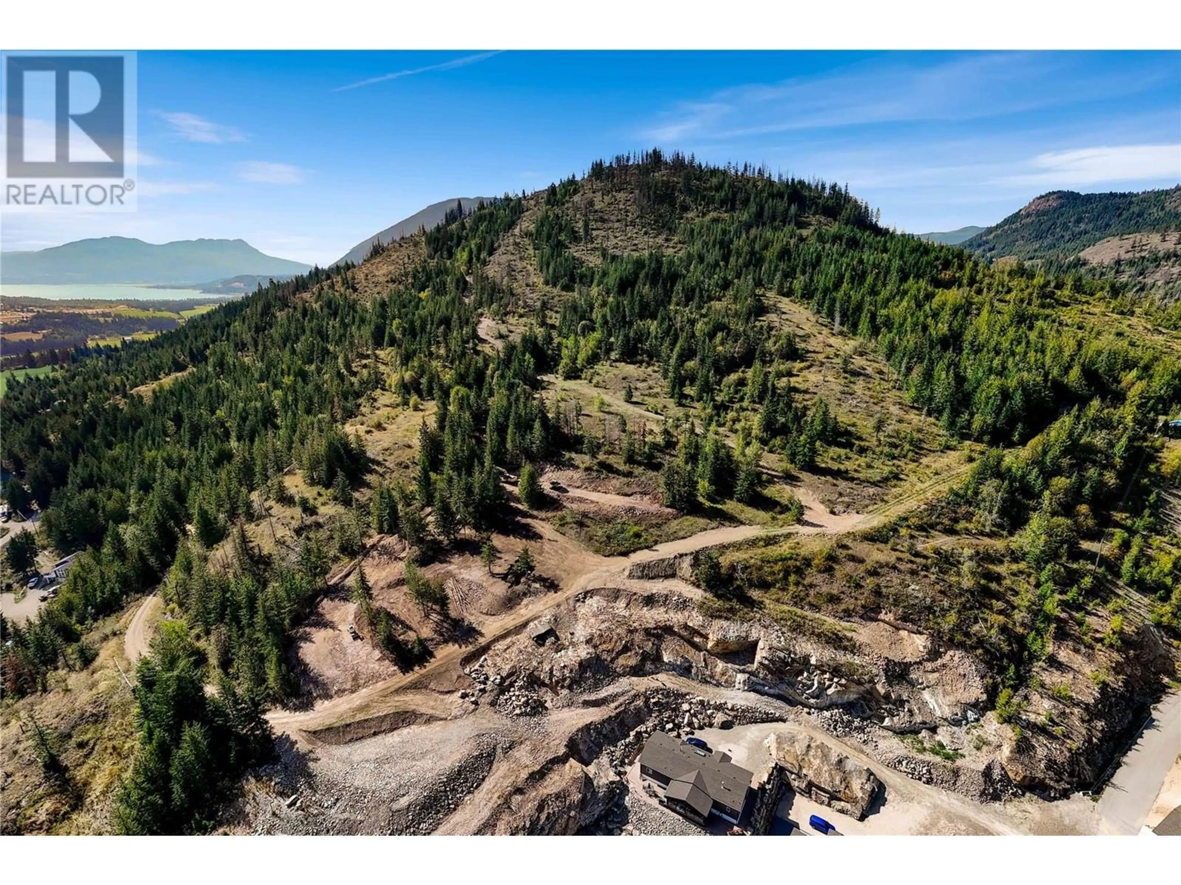 A pic from outside/outdoor area/front of a property/back of a property/a pic from drone, mountain view for 87 - 1885 TAPPEN NOTCH HILL ROAD, Tappen British Columbia V0E2X0