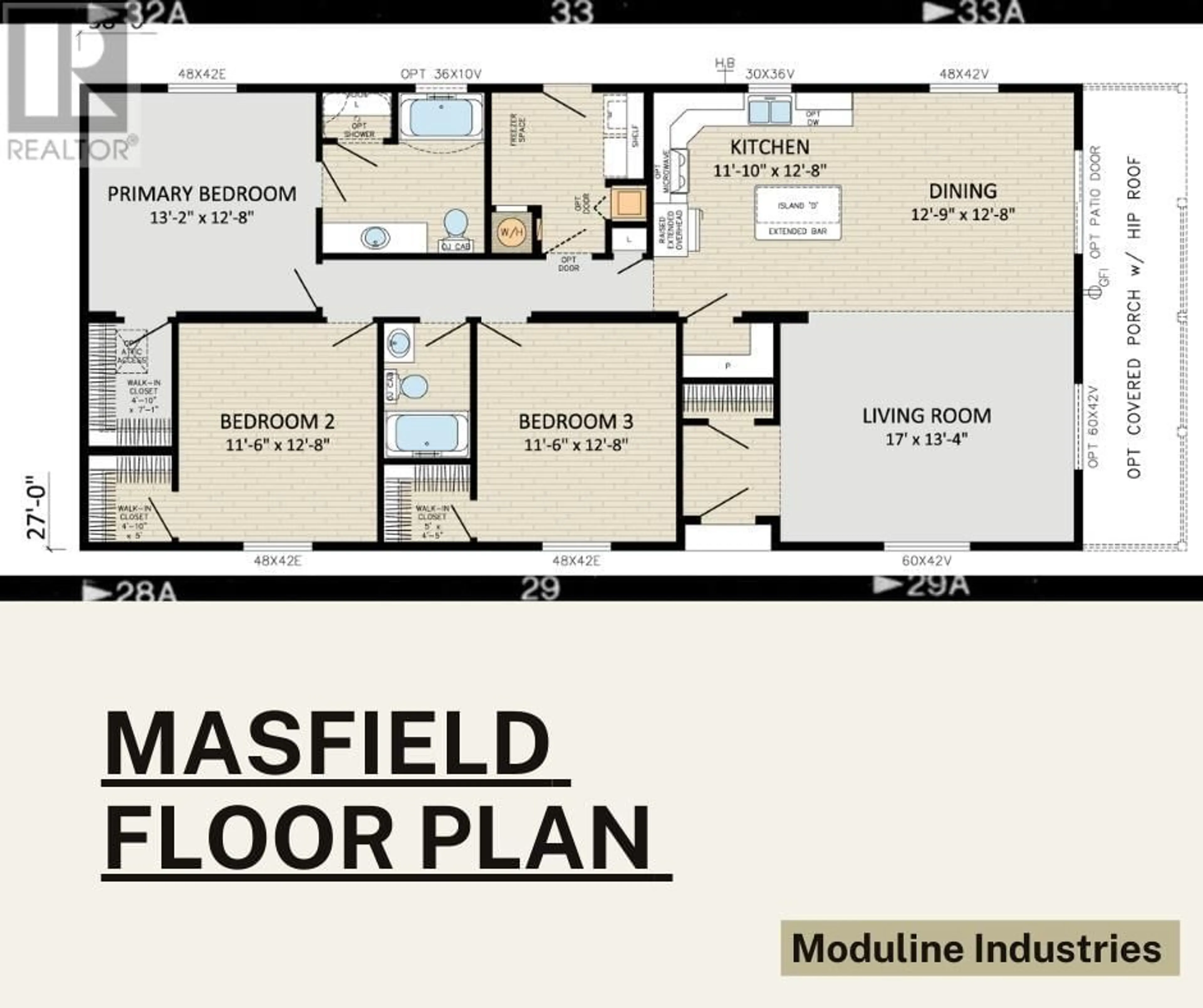 Floor plan for 1885 Tappen Notch Hill Road Unit# 87, Tappen British Columbia V0E2X0