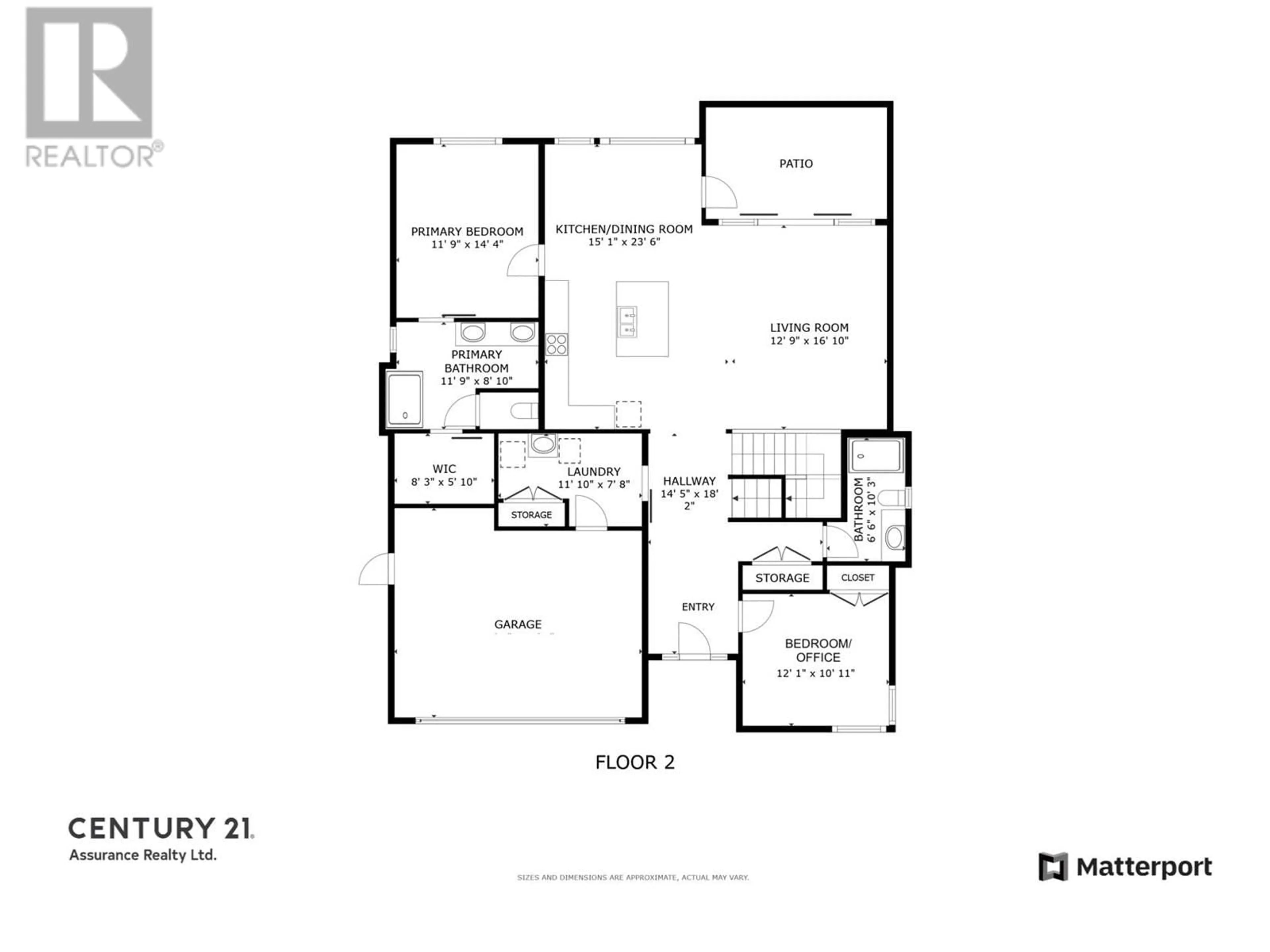 Floor plan for 115 Echo Ridge Drive, Kelowna British Columbia V1V0C9