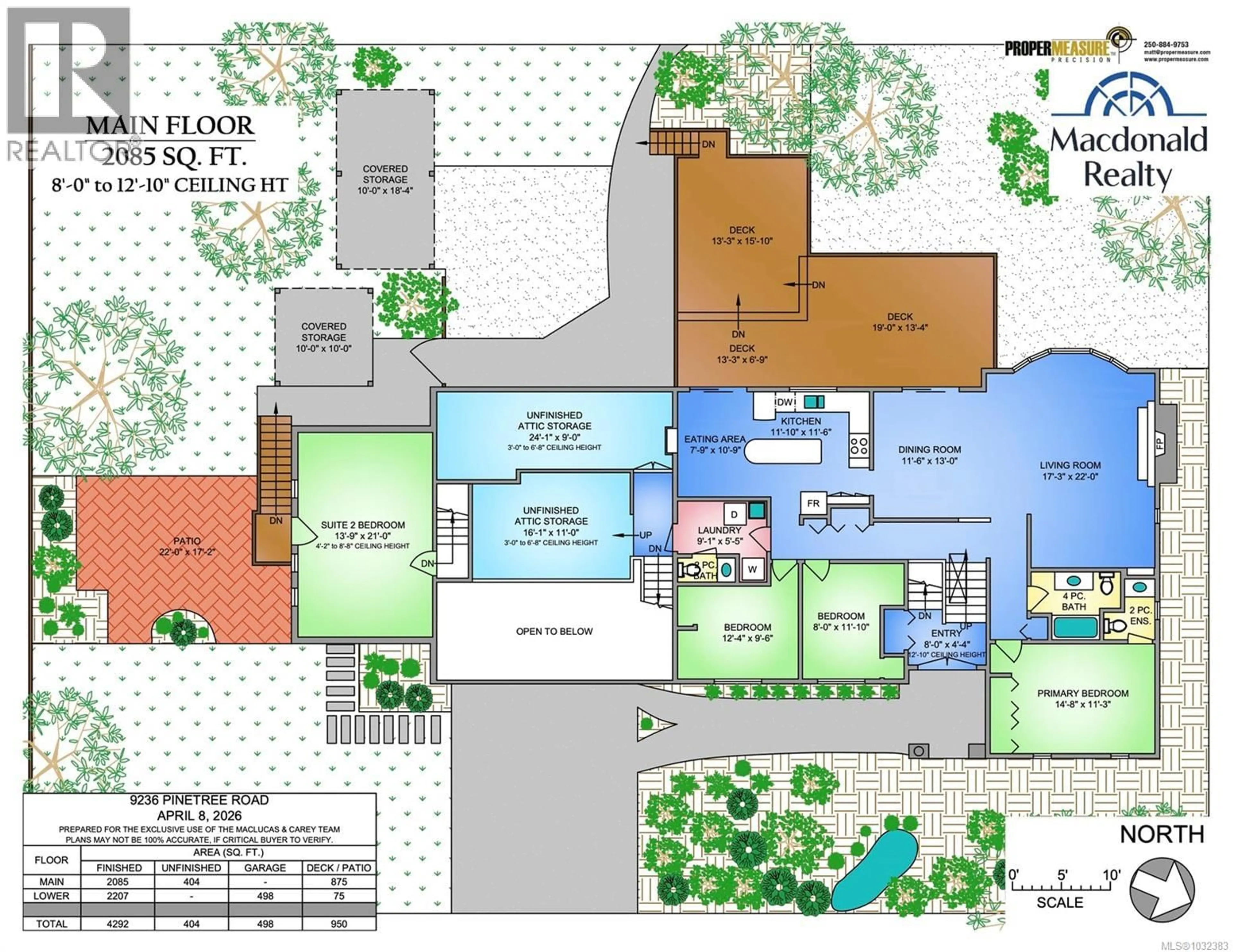 Floor plan for 9236 PINETREE ROAD, North Saanich British Columbia V8L3W2