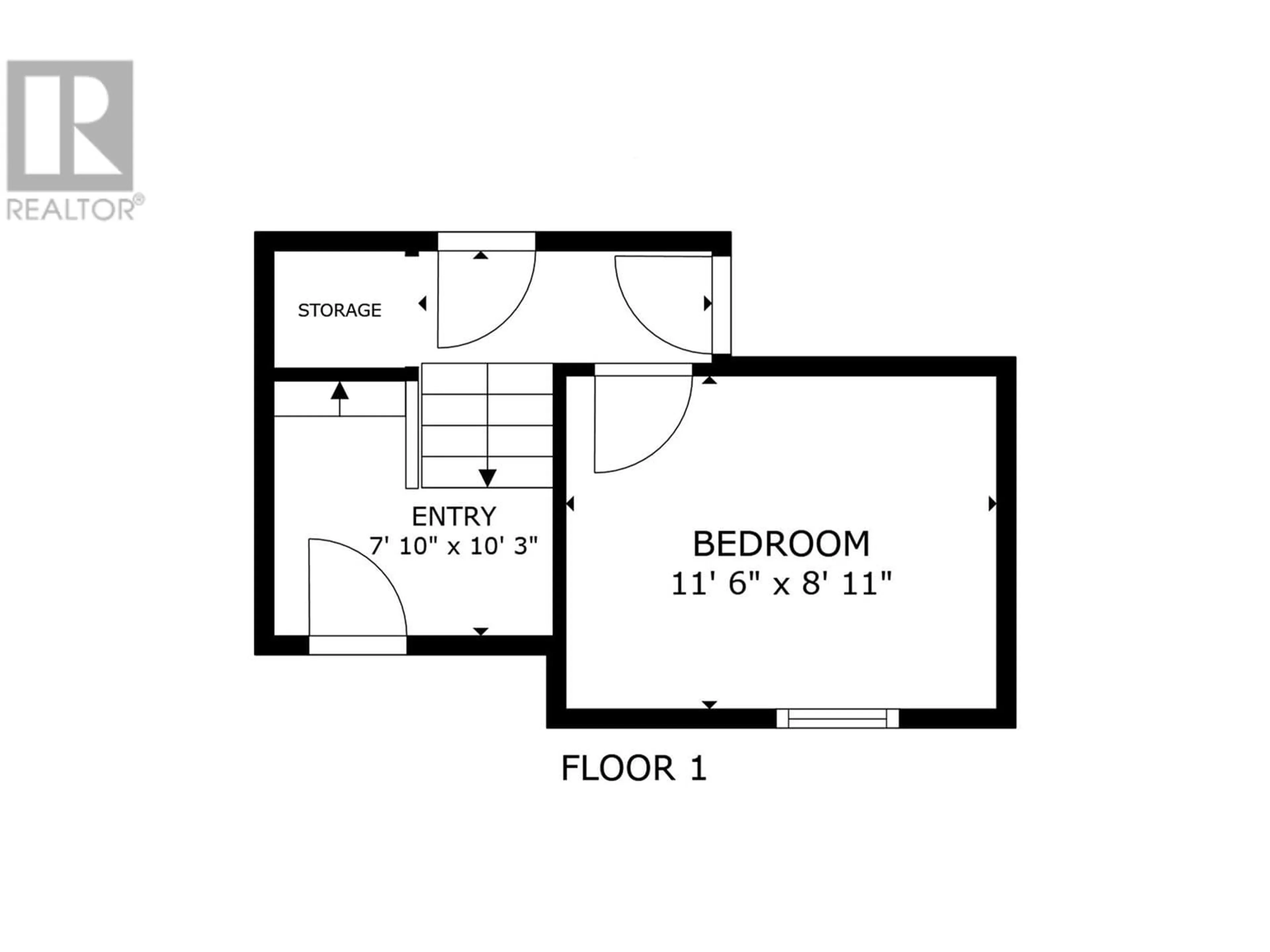 Floor plan for 120 Hartman Road Unit# 110, Kelowna British Columbia V1X8E6