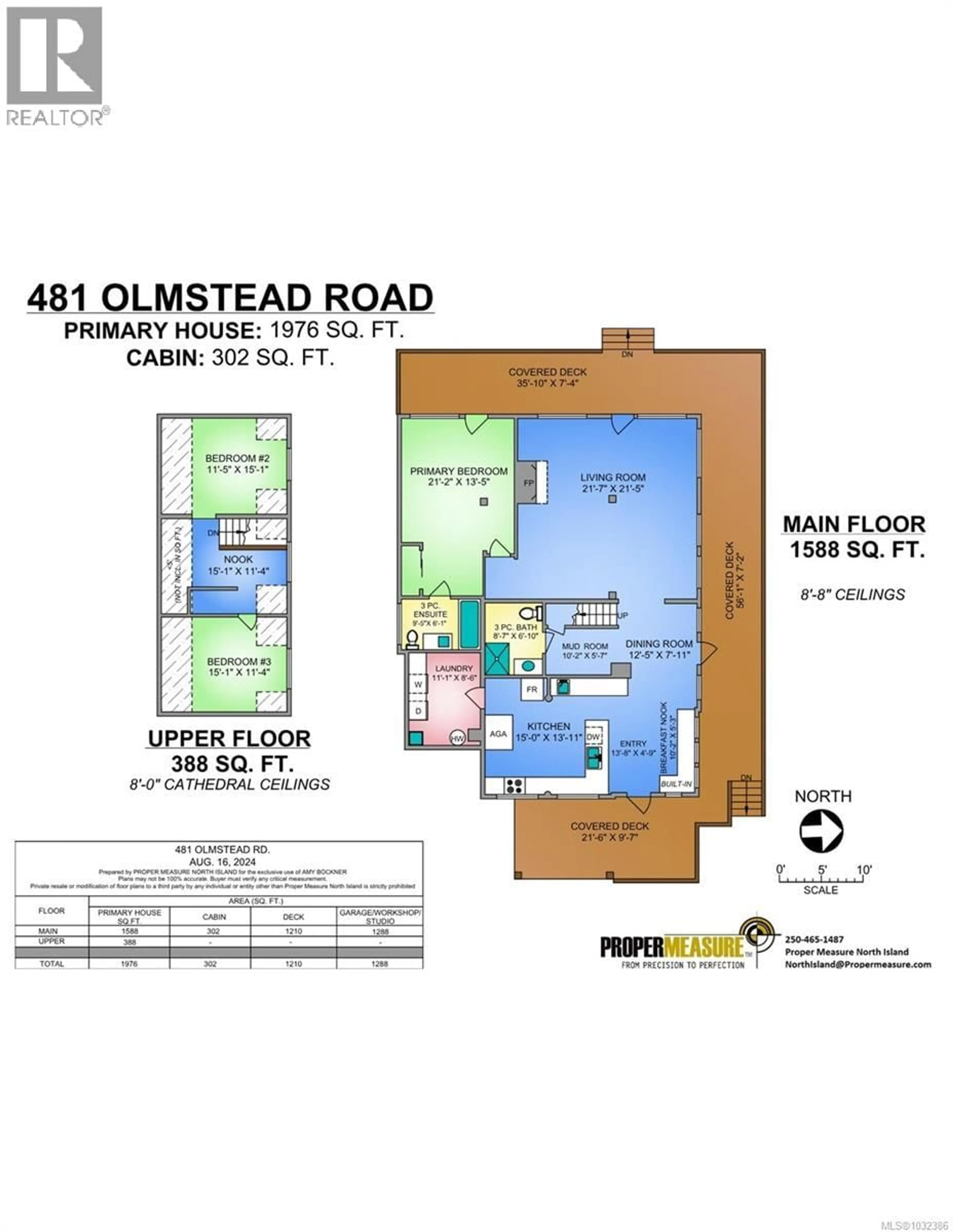 Floor plan for 481 OLMSTEAD ROAD, Whaletown British Columbia V0P1Z0