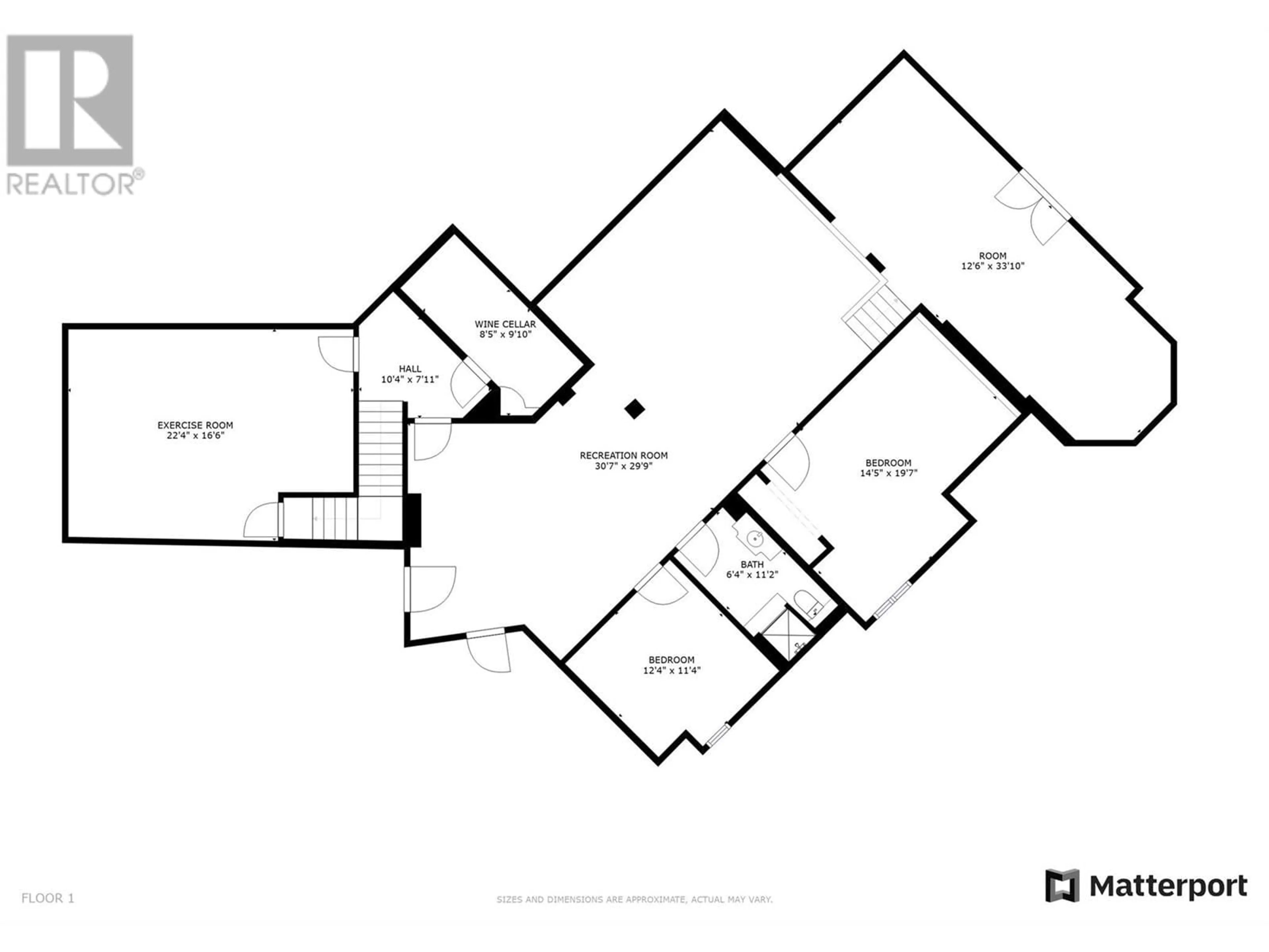 Floor plan for 2830 East Kelowna Road, Kelowna British Columbia V1W4H5