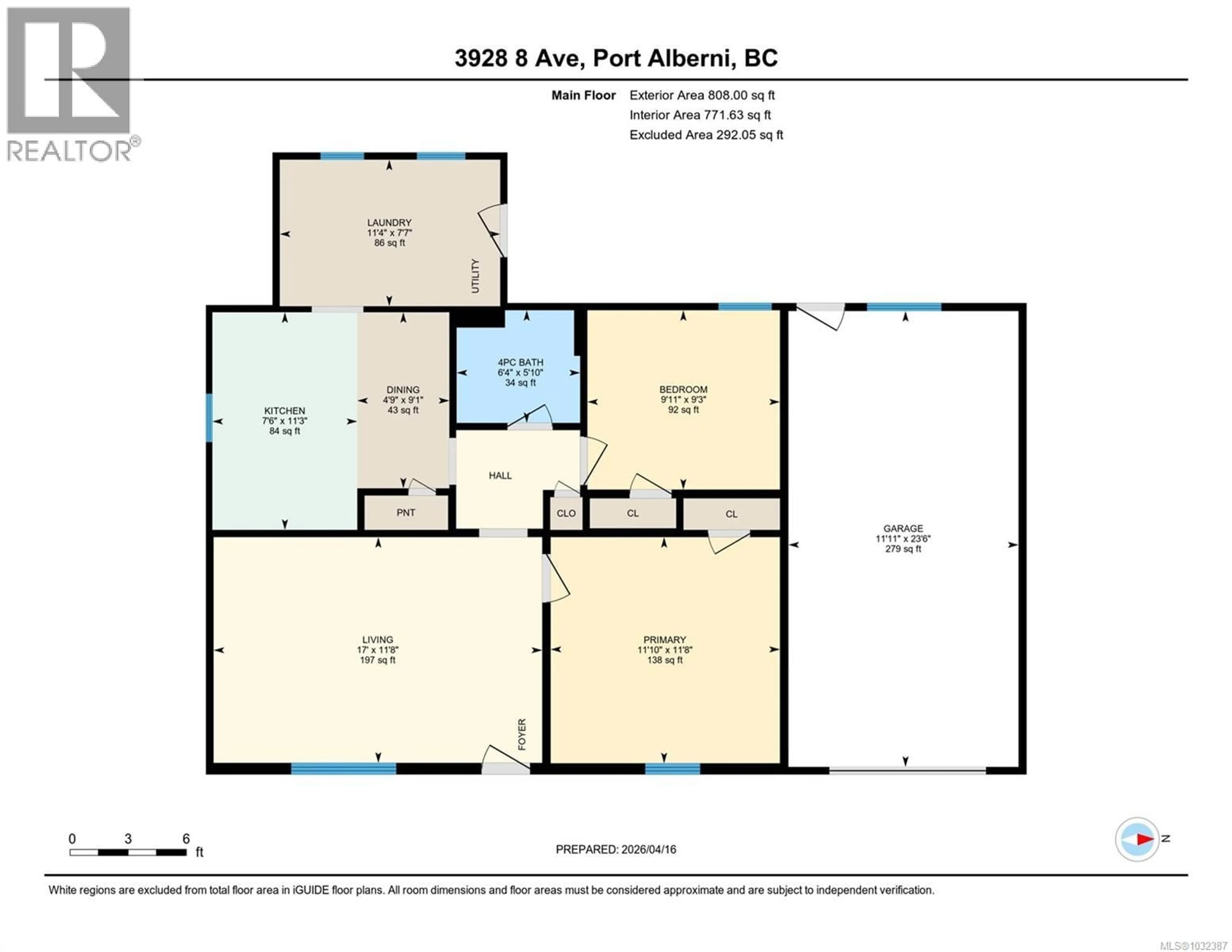 Floor plan for 3928 8TH AVENUE, Port Alberni British Columbia V9Y4S2