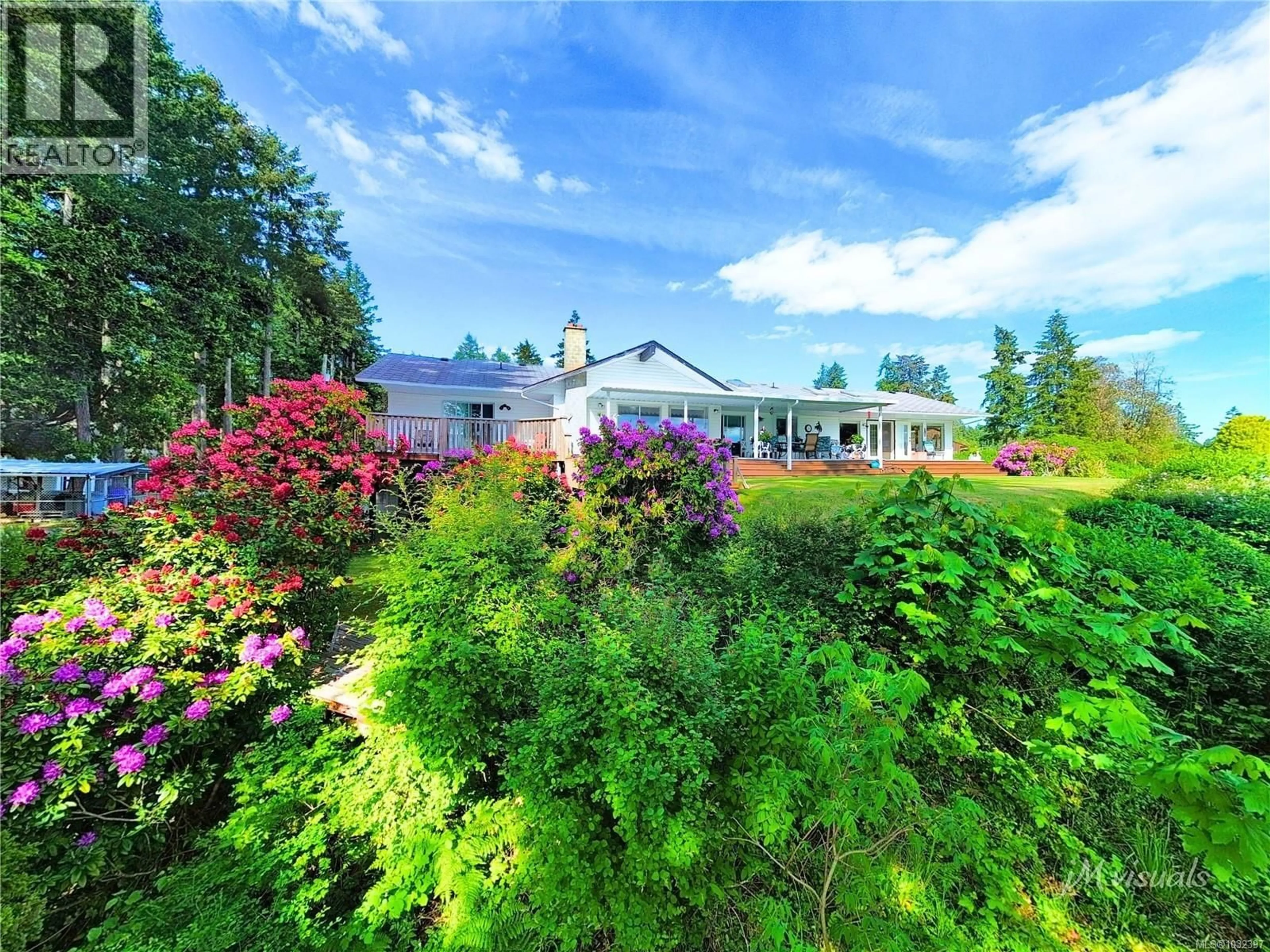 A pic from outside/outdoor area/front of a property/back of a property/a pic from drone, unknown for 2551 BRAUN ROAD, Nanaimo British Columbia V9X1W5