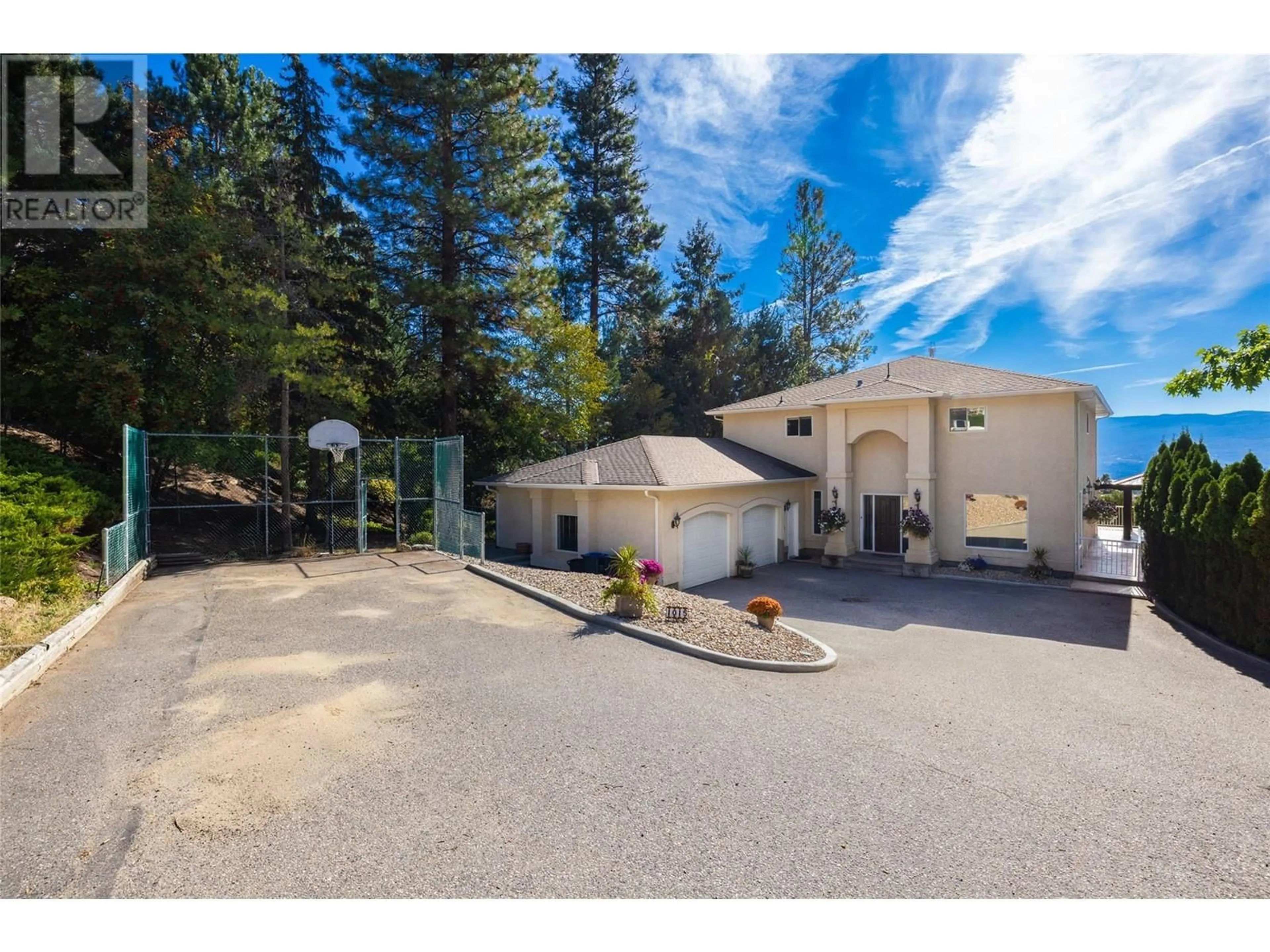 A pic from outside/outdoor area/front of a property/back of a property/a pic from drone, unknown for 1015 GUEST ROAD, West Kelowna British Columbia V1Z3L2