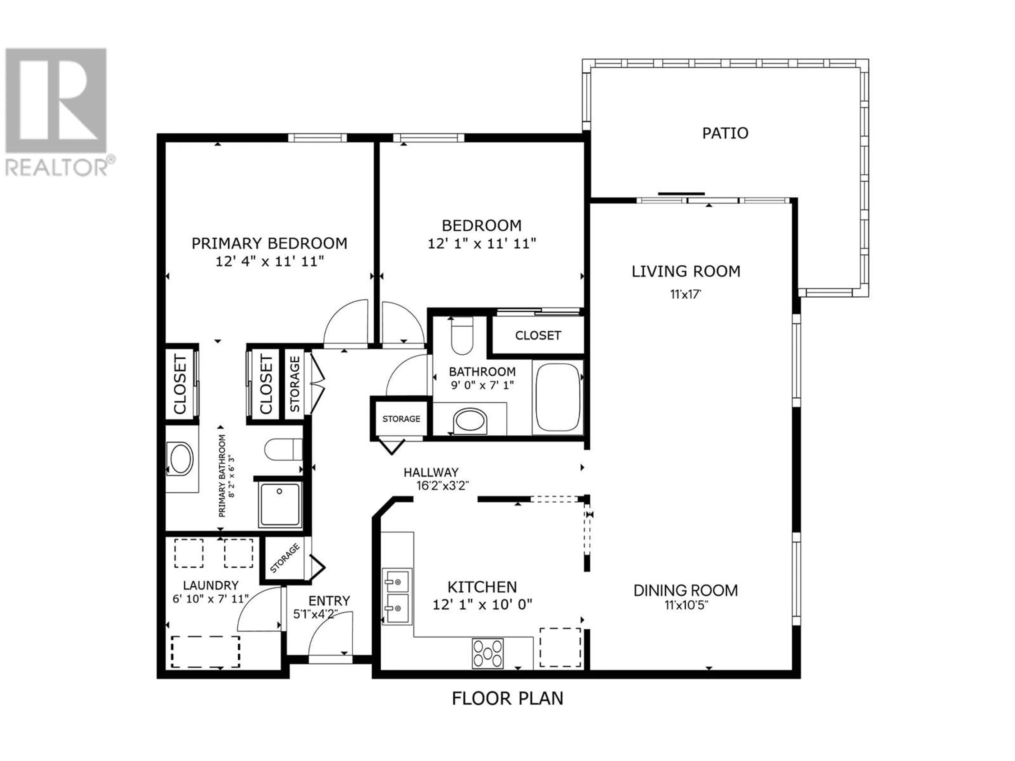 Floor plan for 489 Highway 33 W Unit# 125, Kelowna British Columbia V1X1Y2