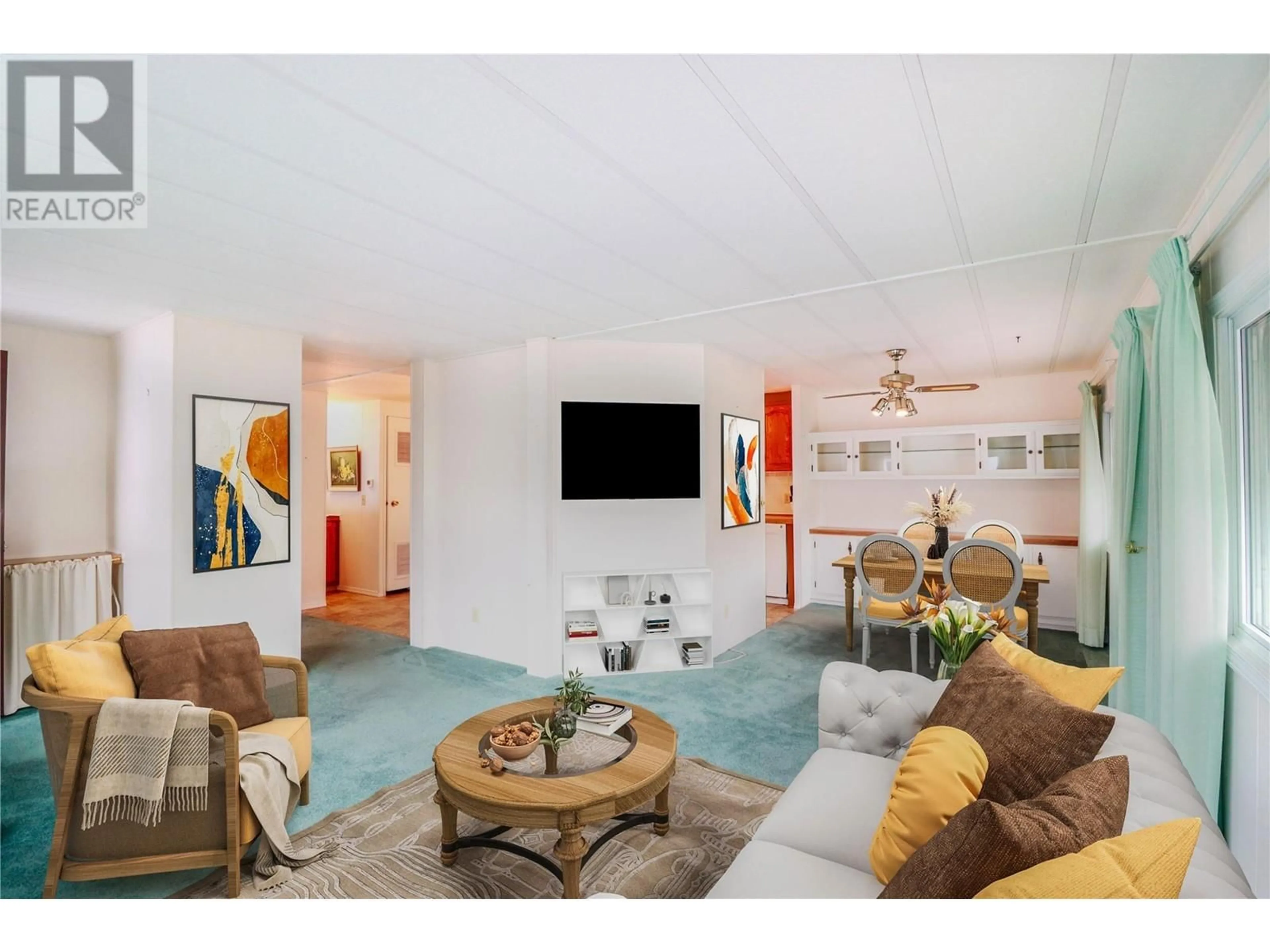 Living room with furniture, unknown for 11 - 999 BURNABY AVENUE, Penticton British Columbia V2A1G7