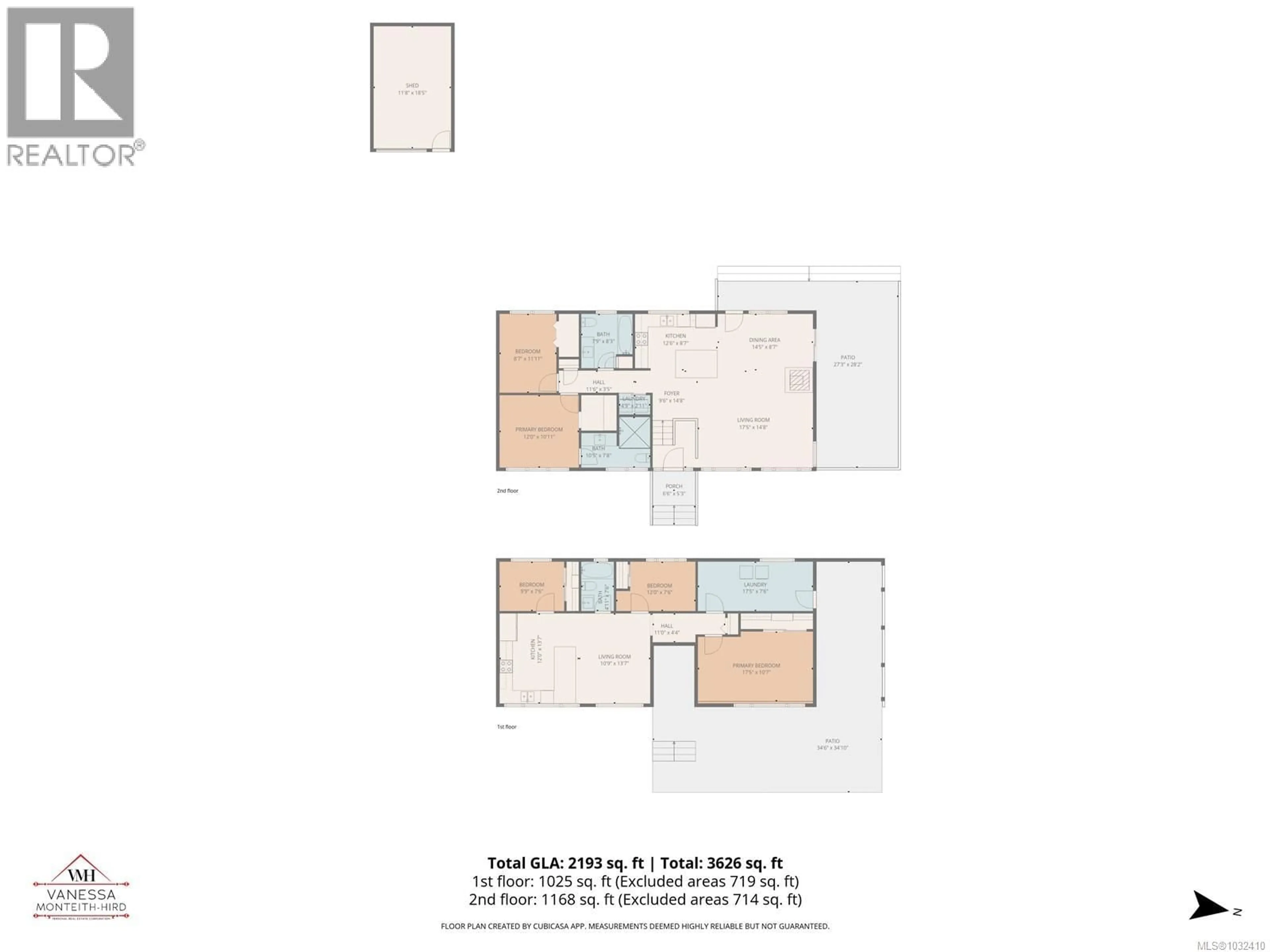 Floor plan for 146 CORONATION CRESCENT, Campbell River British Columbia V9W3T6