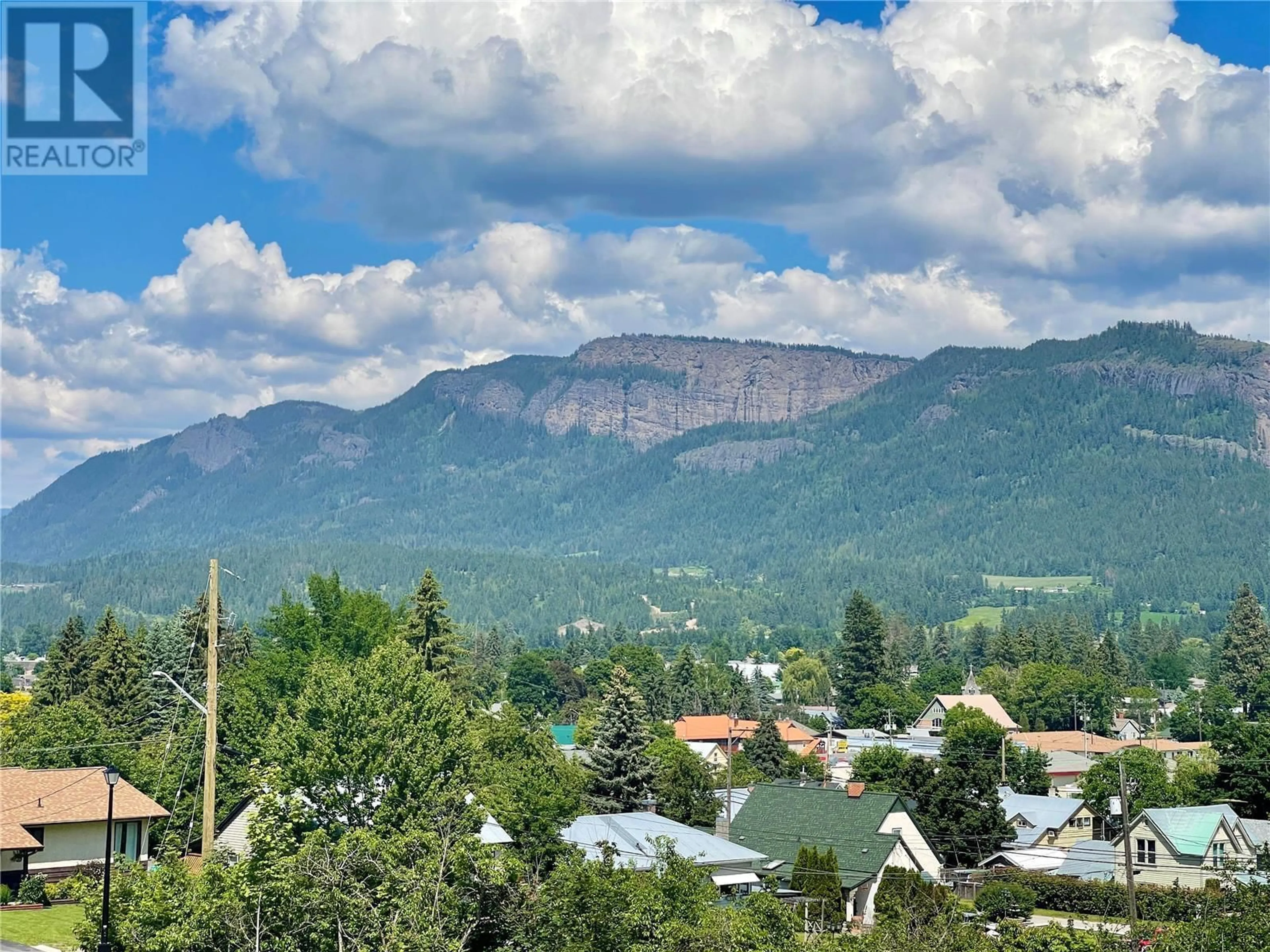 A pic from exterior of the house or condo, the view of mountain for 806 Cliff Avenue Unit# 107, Enderby British Columbia V0E1V1