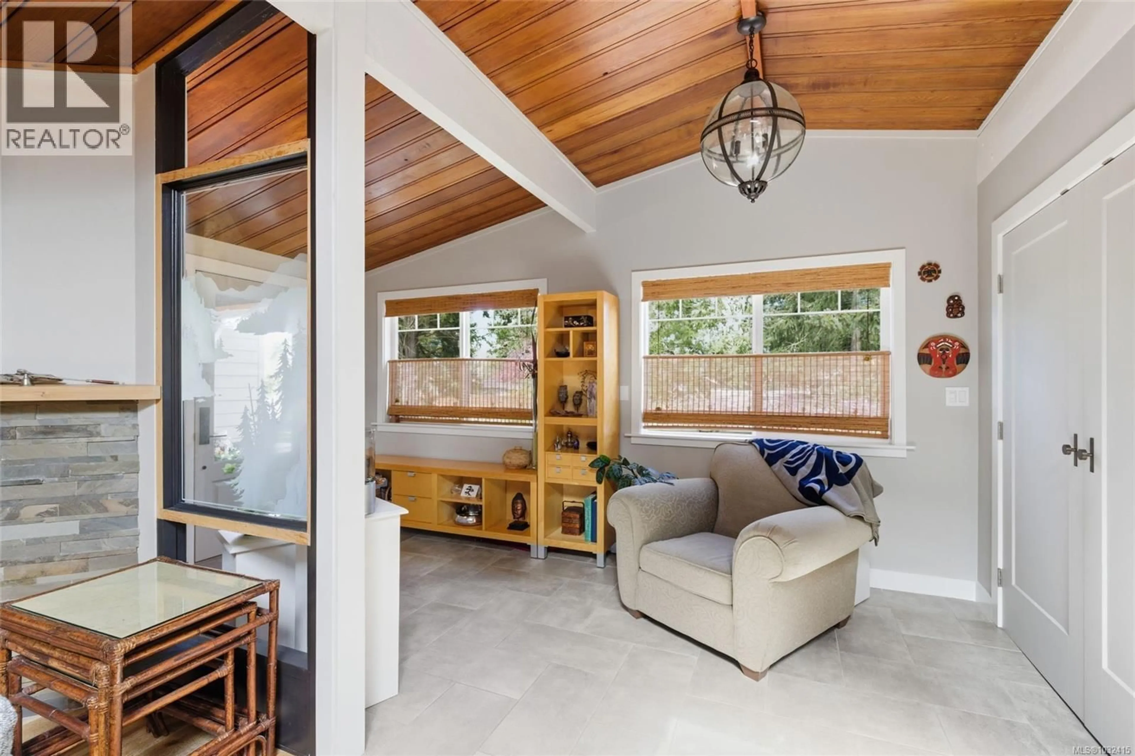 Living room with furniture, ceramic/tile floor for 1691 ACACIA ROAD, Nanoose Bay British Columbia V9P9C6