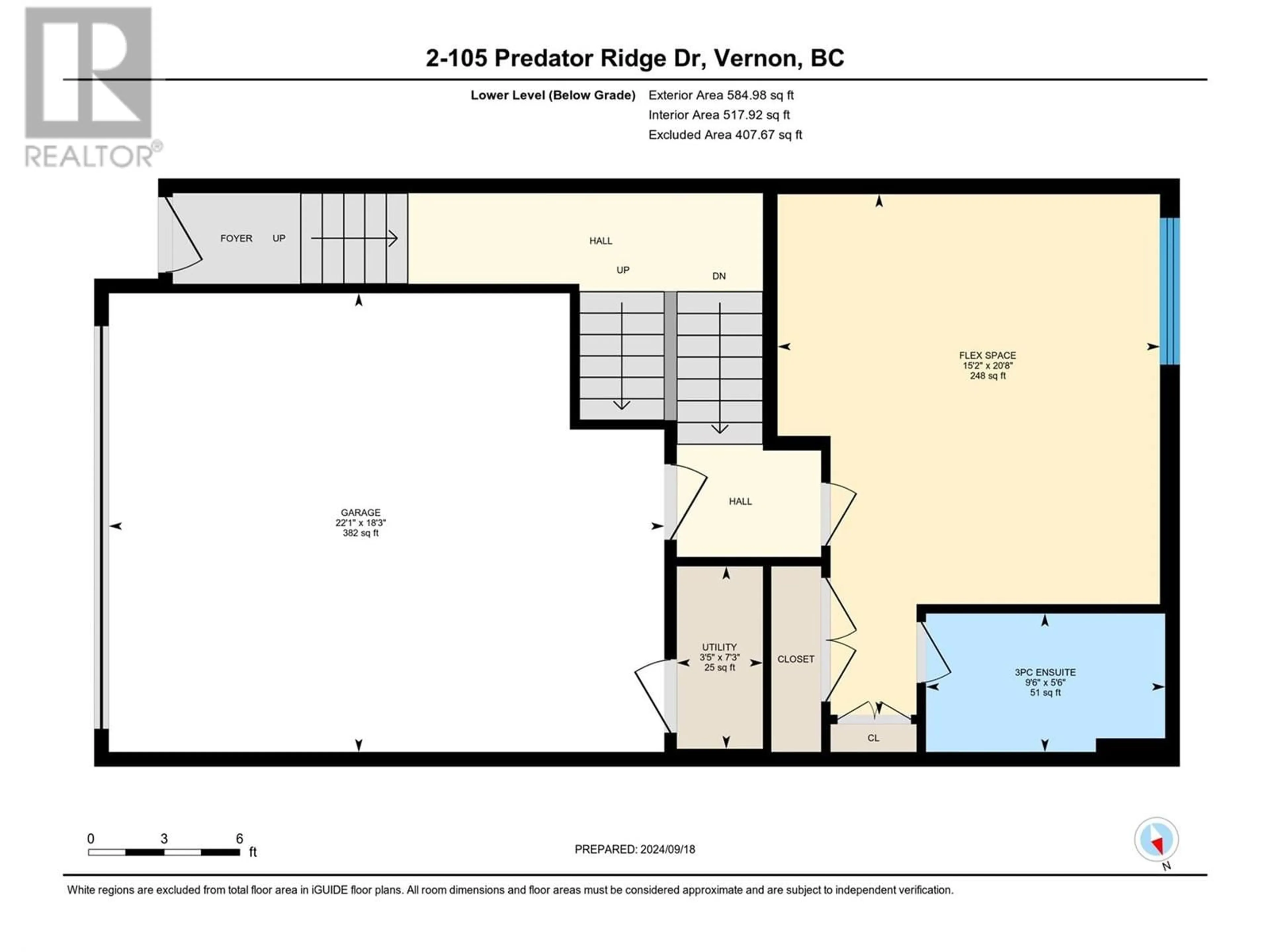 Floor plan for 105 Predator Ridge Drive Unit# 2, Vernon British Columbia V1H0A5