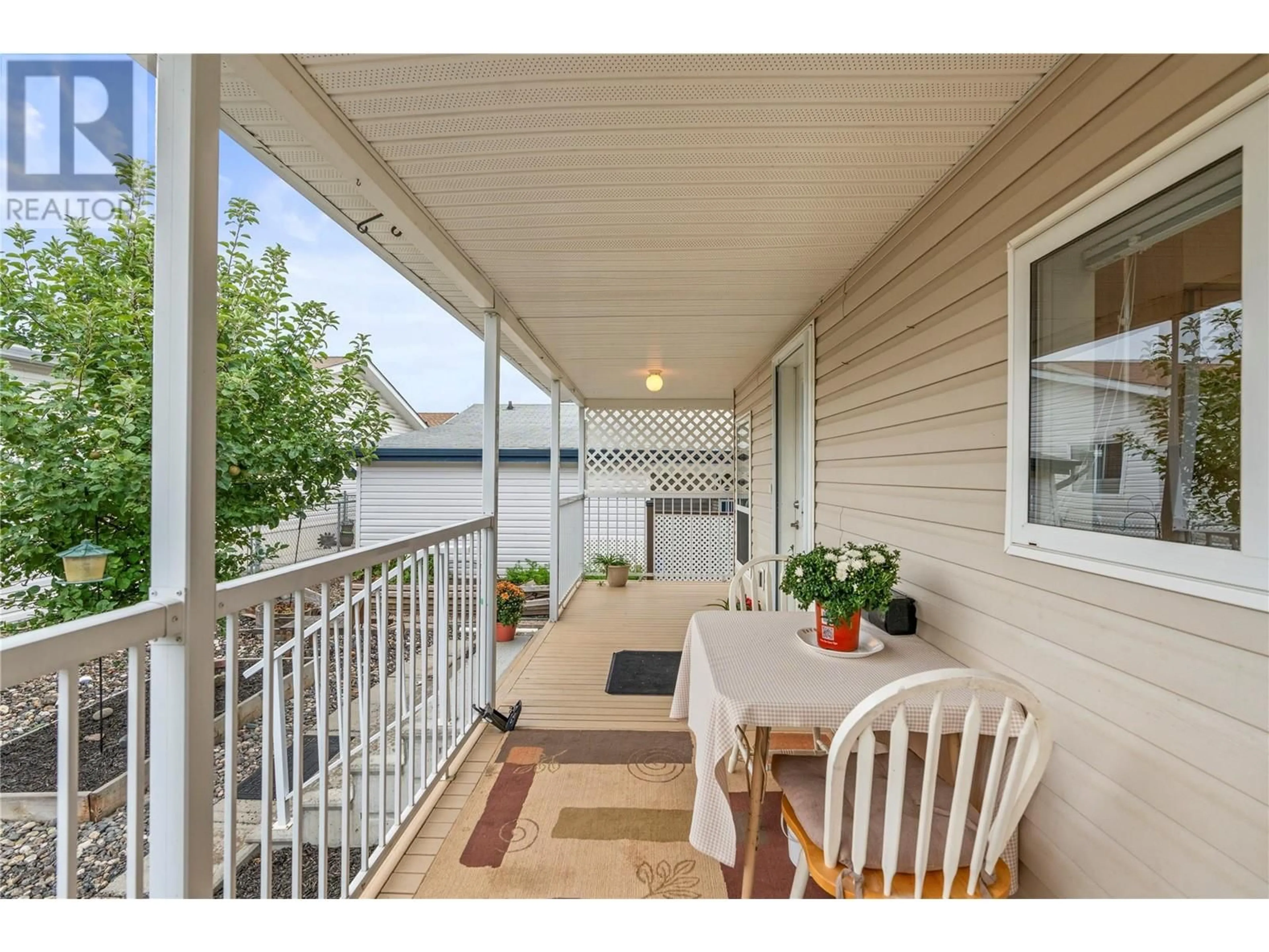 Patio, cottage for 6688 Tronson Road Unit# 85, Vernon British Columbia V1H1R9