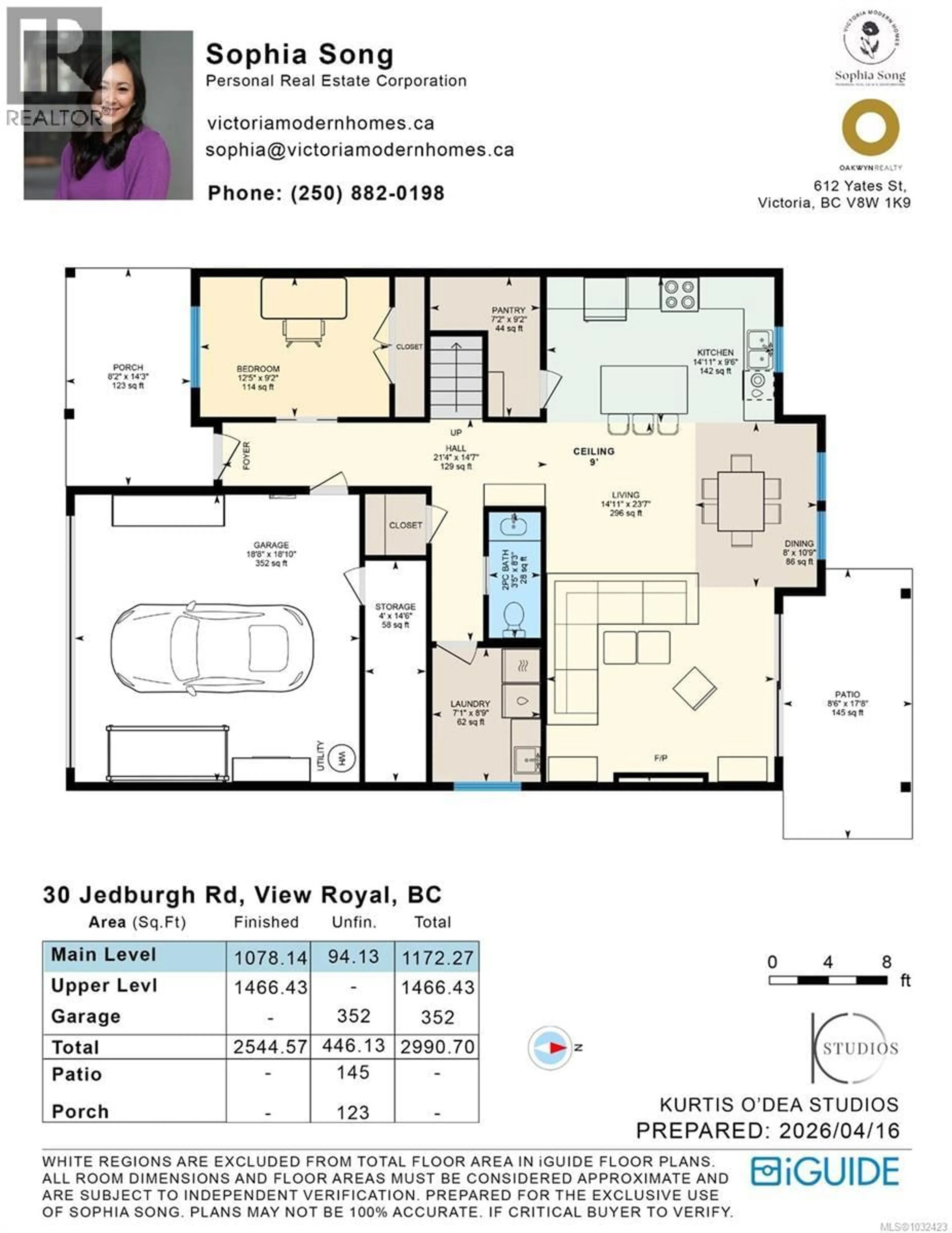 Floor plan for 30 JEDBURGH ROAD, View Royal British Columbia V9B6N7