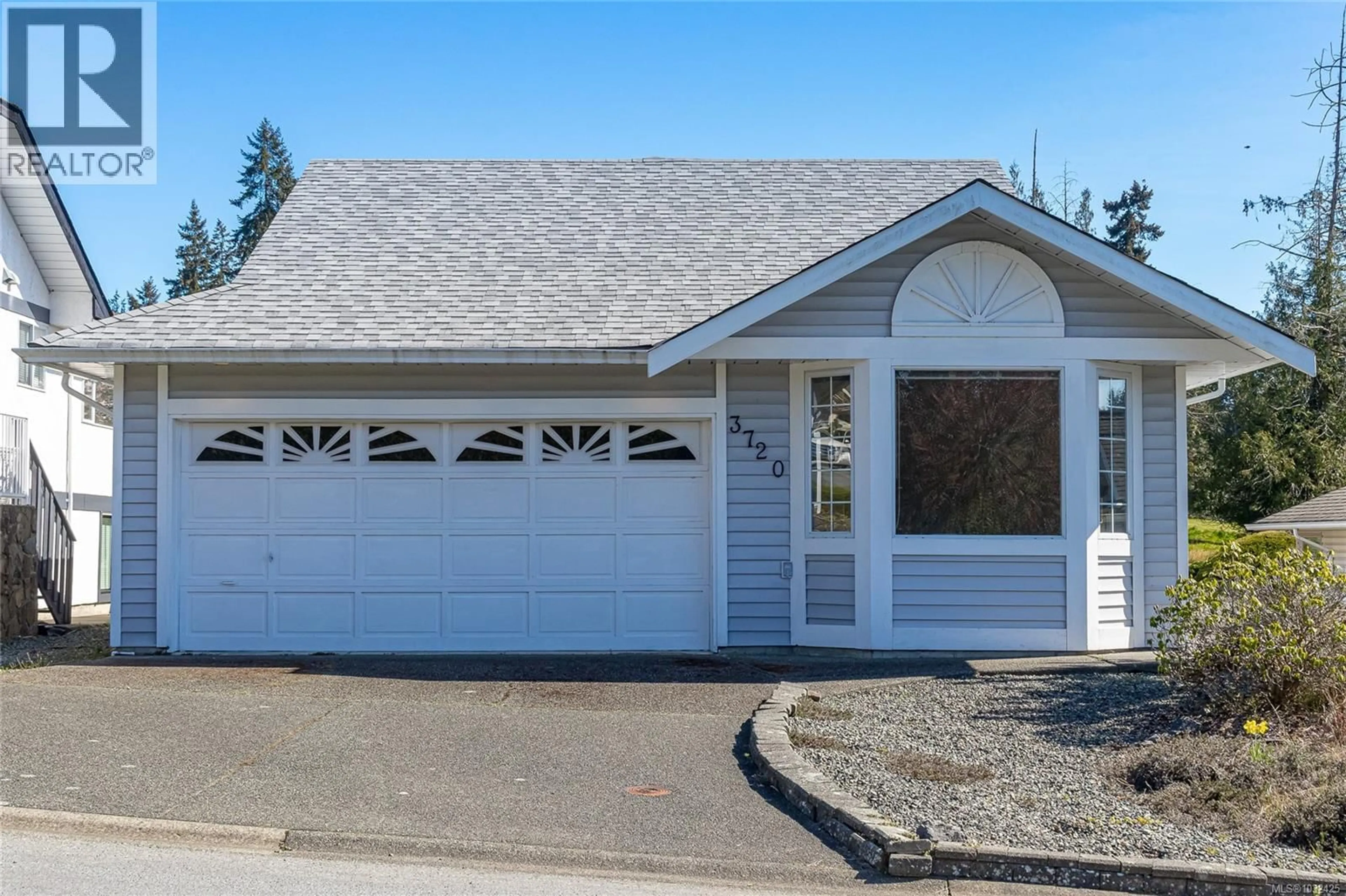 Home with vinyl exterior material, street for 3720 ARBUTUS DRIVE NORTH, Cobble Hill British Columbia V0R1L1