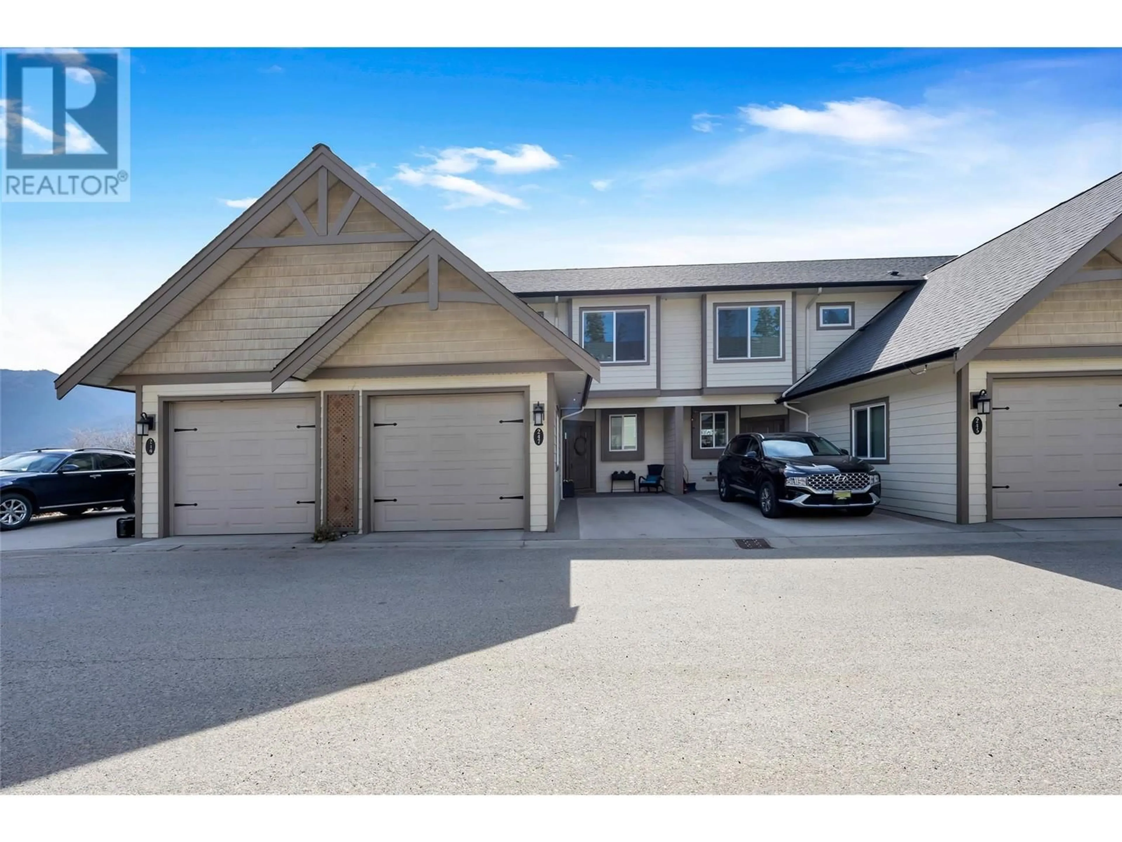 A pic from exterior of the house or condo, the street view for 3780 Schubert Road Unit# 247, Armstrong British Columbia V0E1B4