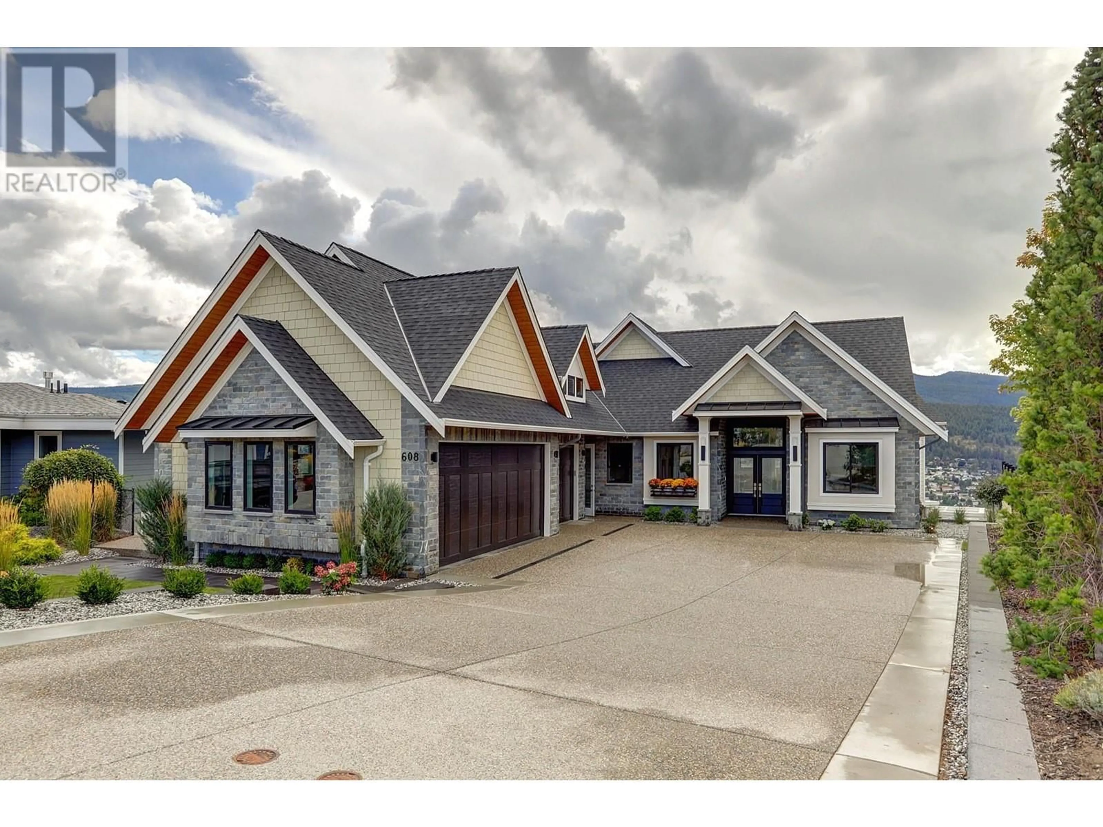 Frontside or backside of a home for 608 Mt Ida Crescent, Coldstream British Columbia V1B3Z6