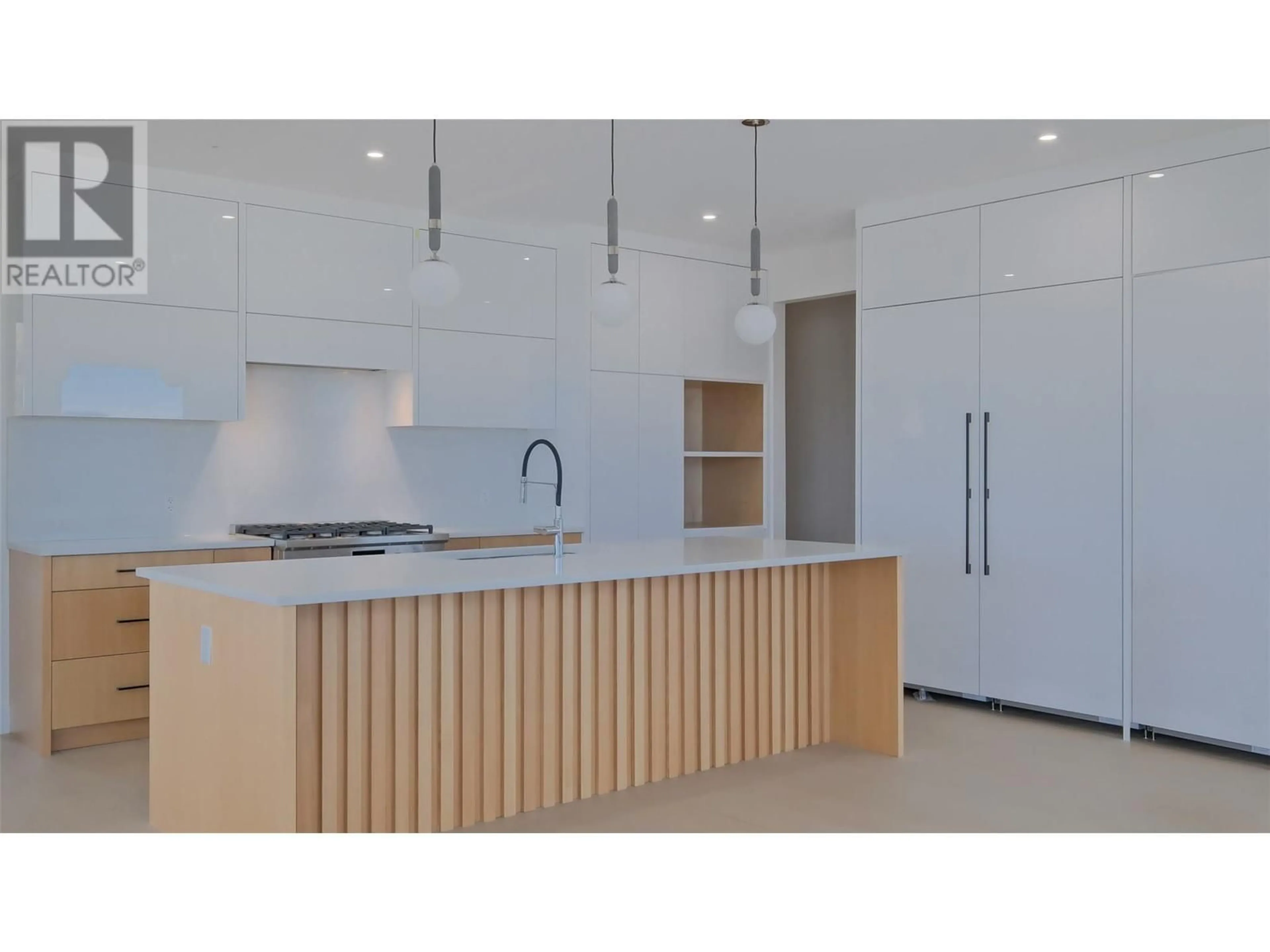 Contemporary kitchen, wood floors for 402 Trestle Ridge Drive, Kelowna British Columbia V1W5M3