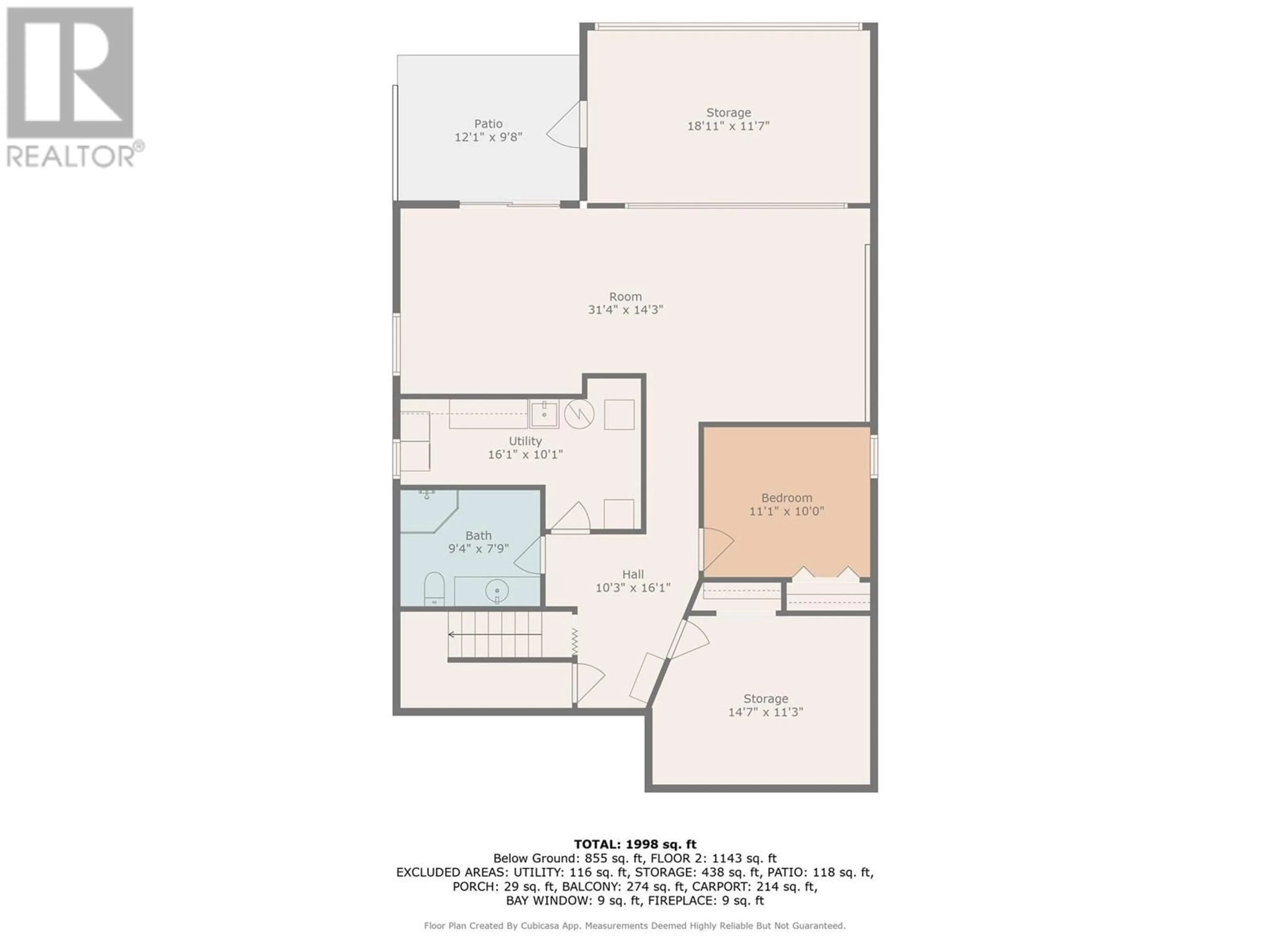 Floor plan for 2440 Old Okanagan Highway Unit# 102 Lot#, West Kelowna British Columbia V4T3A3