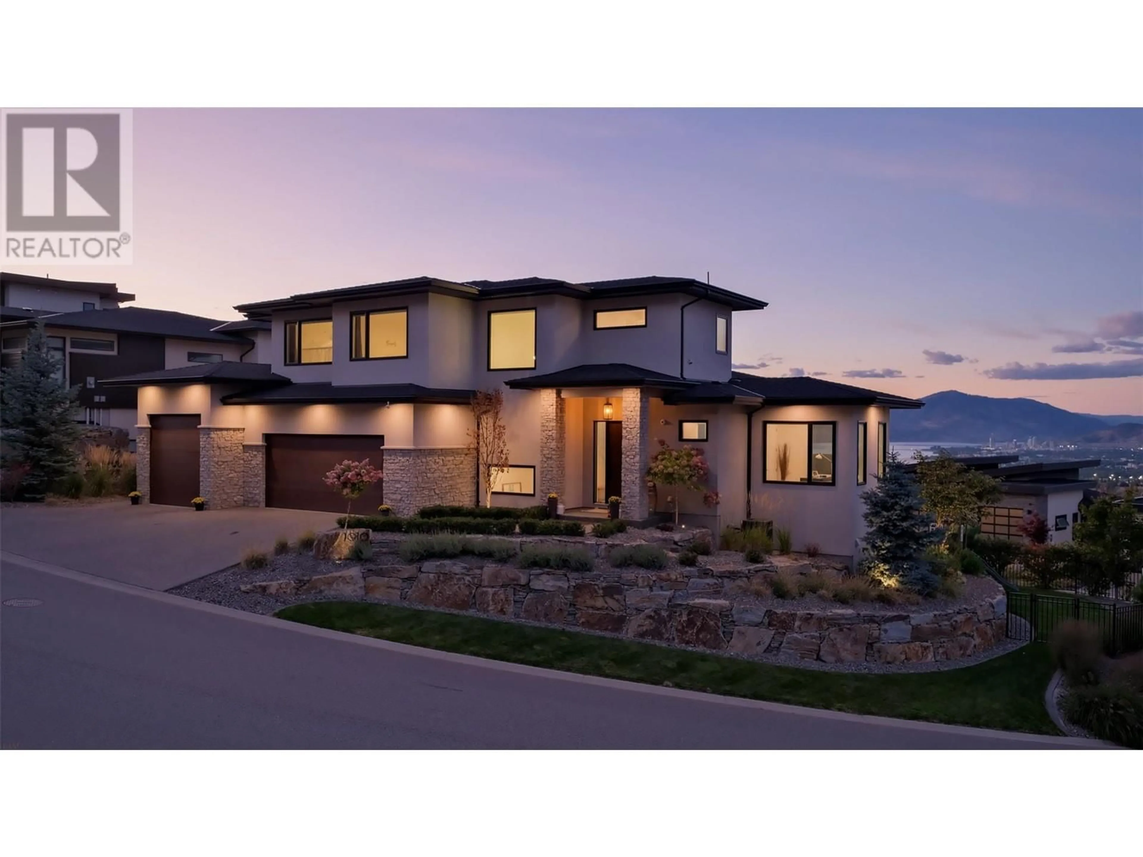 Frontside or backside of a home, mountain for 1010 Lakecrest Court, Kelowna British Columbia V1W5M6