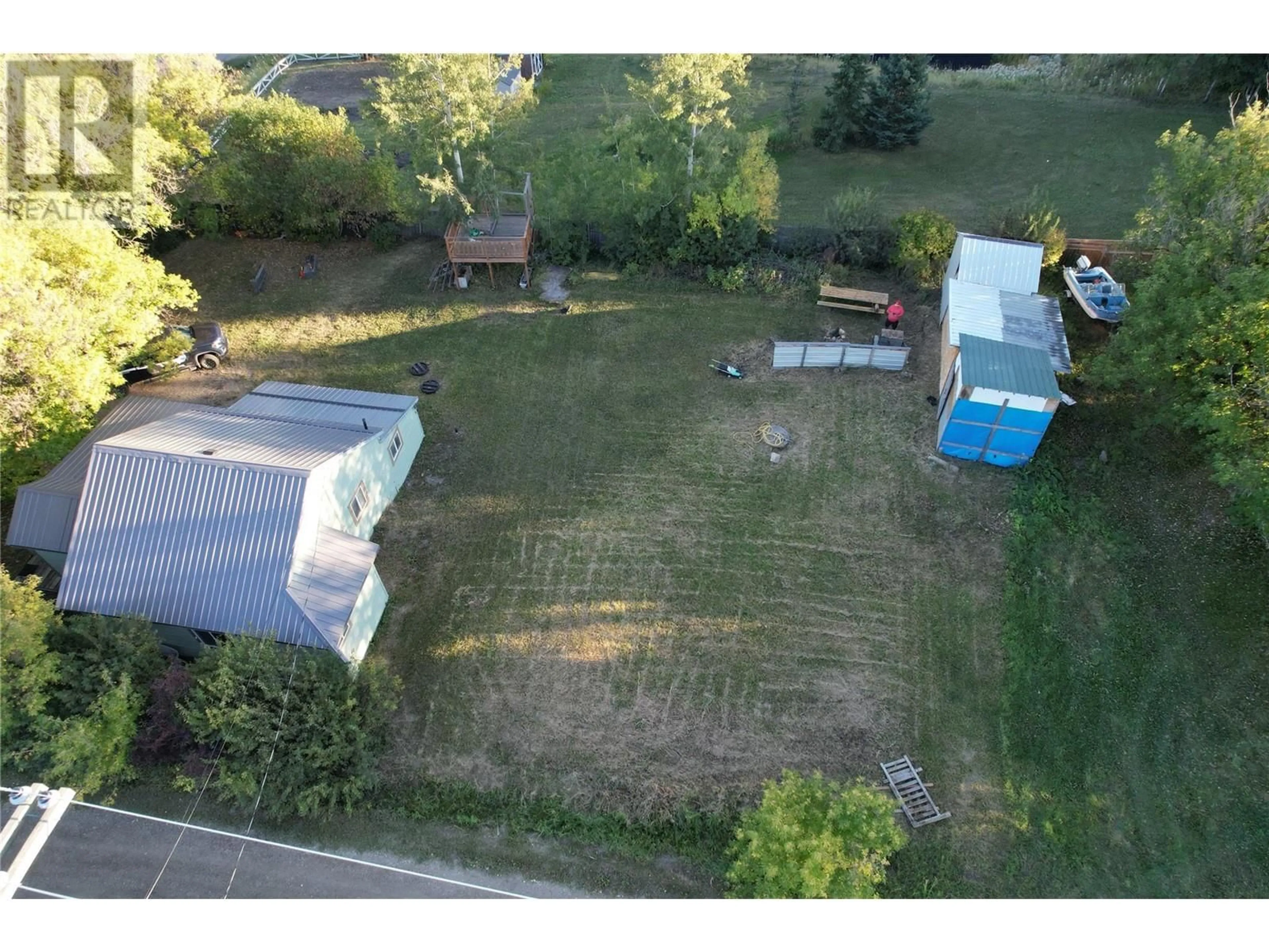 A pic from outside/outdoor area/front of a property/back of a property/a pic from drone, street for 13217 BROOKBANK OTHER, Pouce Coupe British Columbia V0C2C0