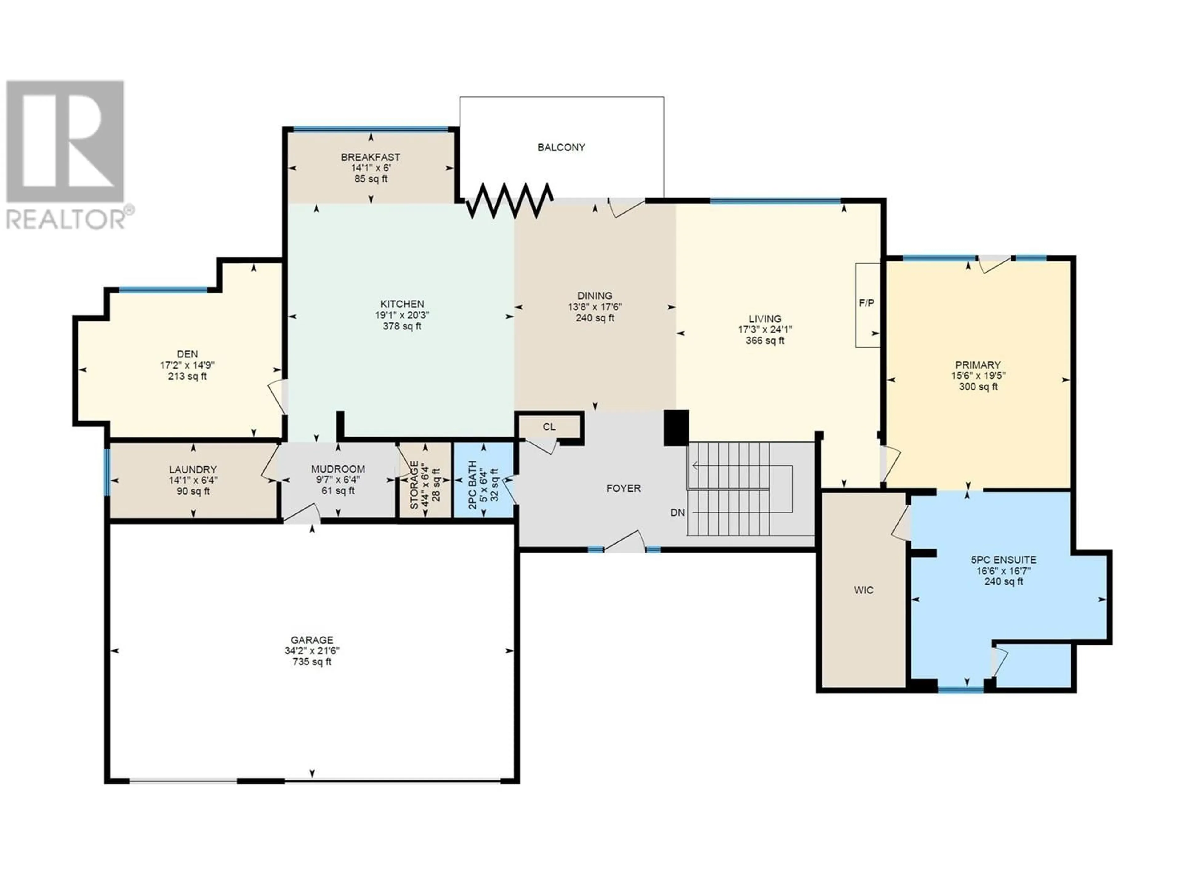 Floor plan for 1789 Diamond View Drive, West Kelowna British Columbia V1Z4B7