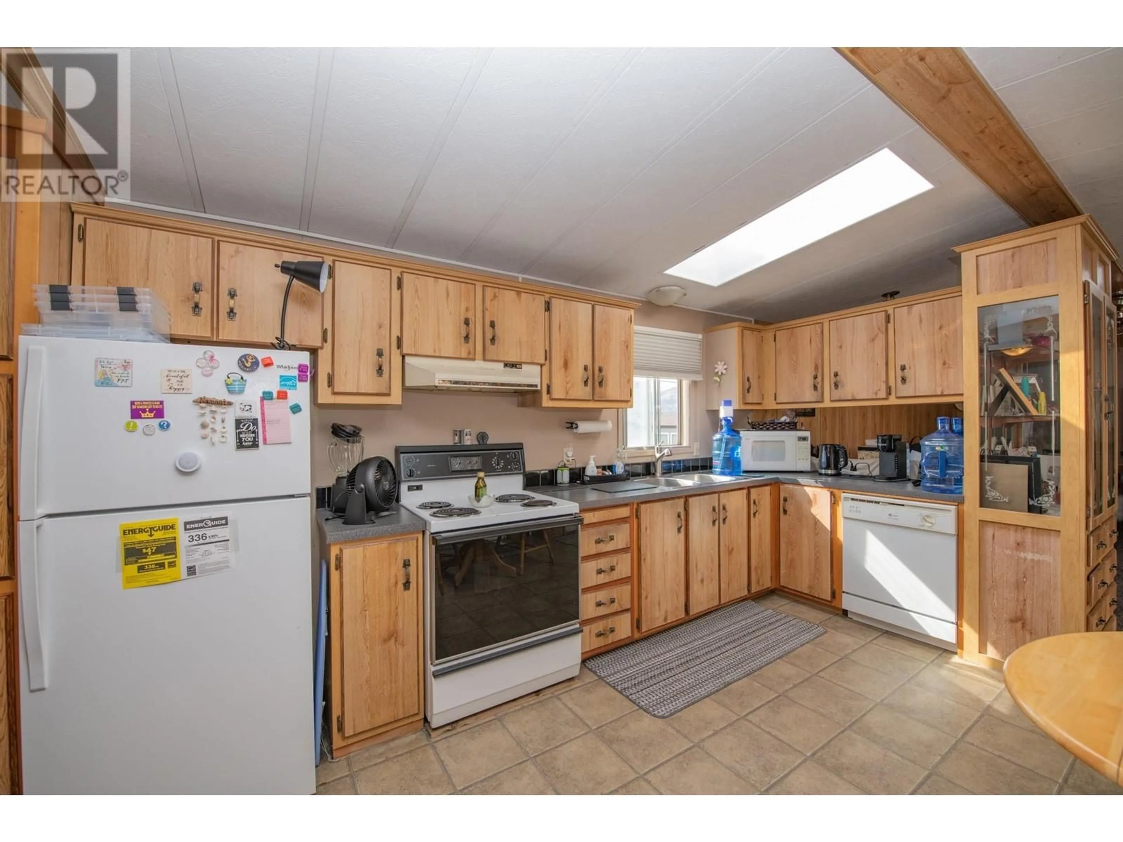 Standard kitchen, wood floors, cottage for 844 Hutley Road Unit# 9, Armstrong British Columbia V0E1B7