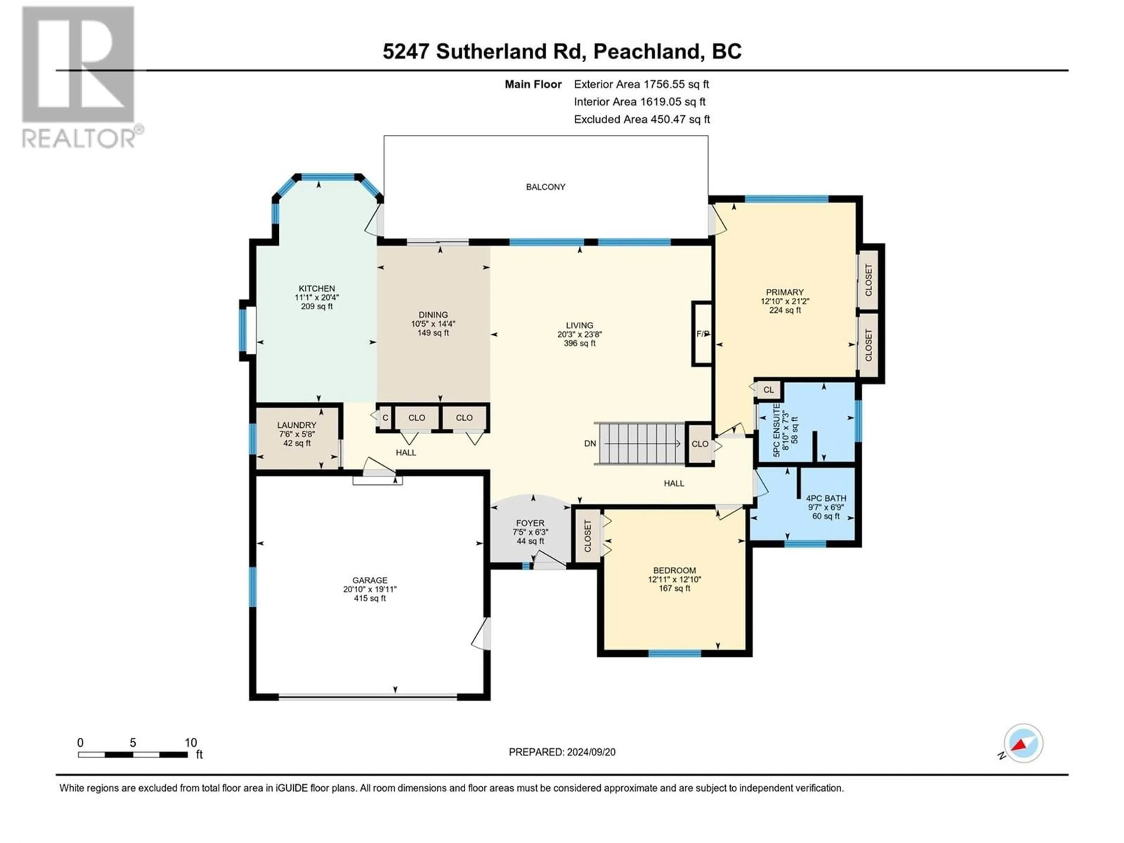 Floor plan for 5247 Sutherland Road, Peachland British Columbia V0H1X2