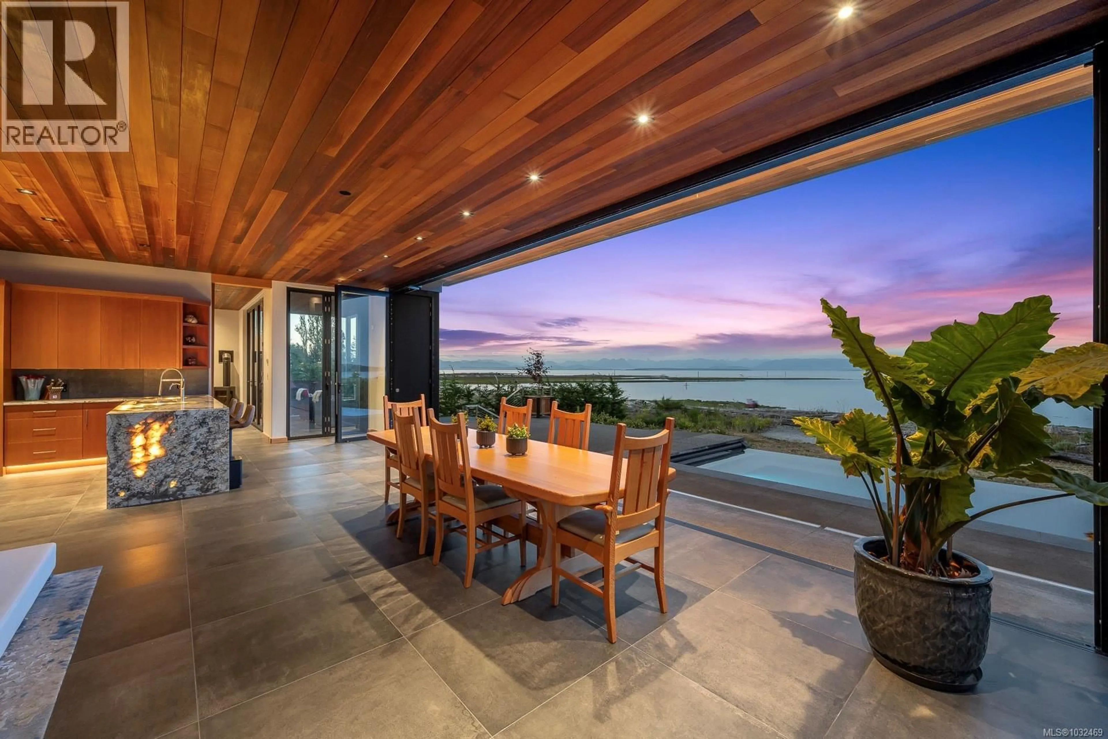 Patio, water/lake/river/ocean view for 9046 CLARKSON AVENUE, Black Creek British Columbia V9J1B3