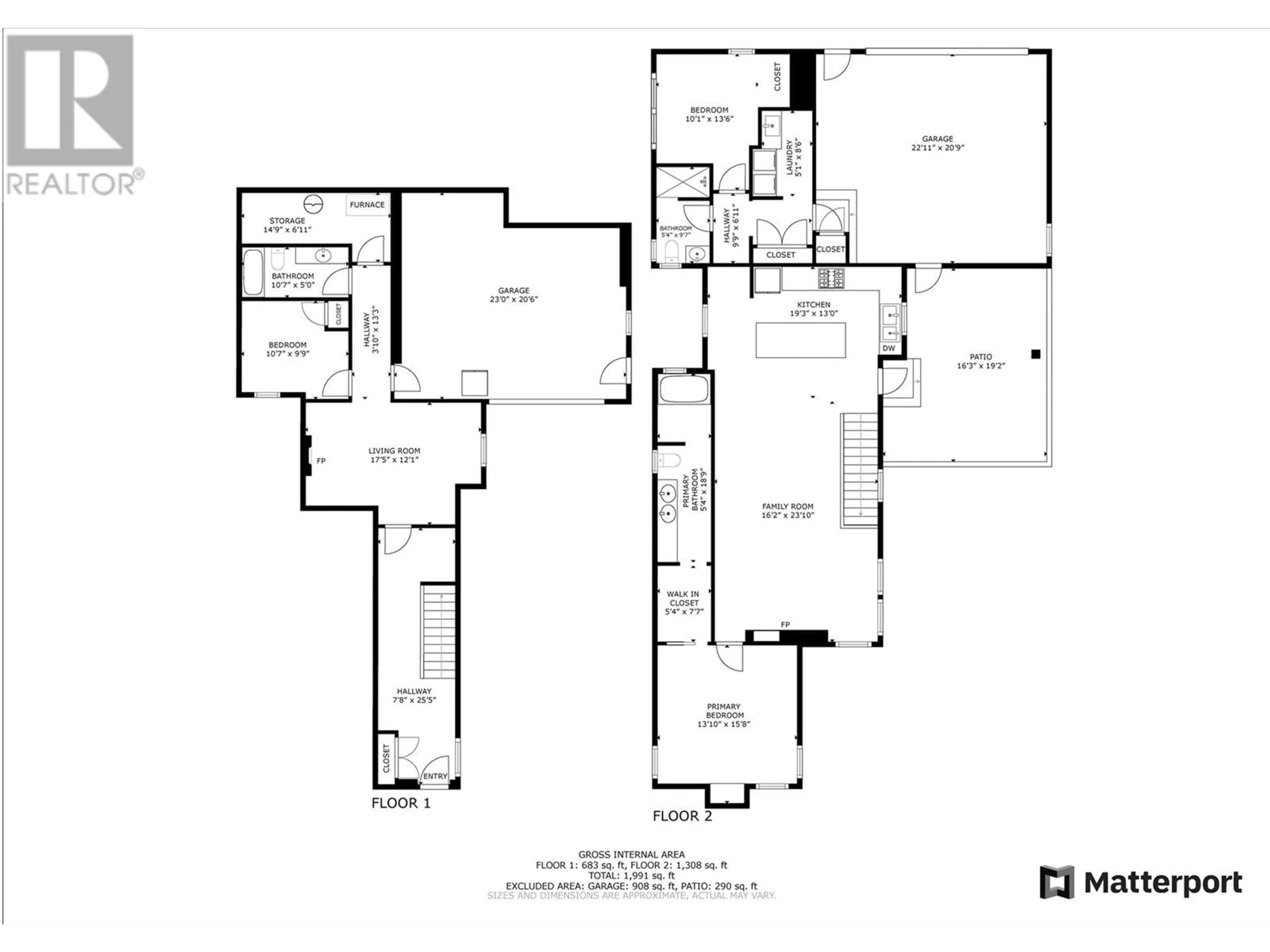 Floor plan for 740 4 Avenue SE, Salmon Arm British Columbia V1E1L1