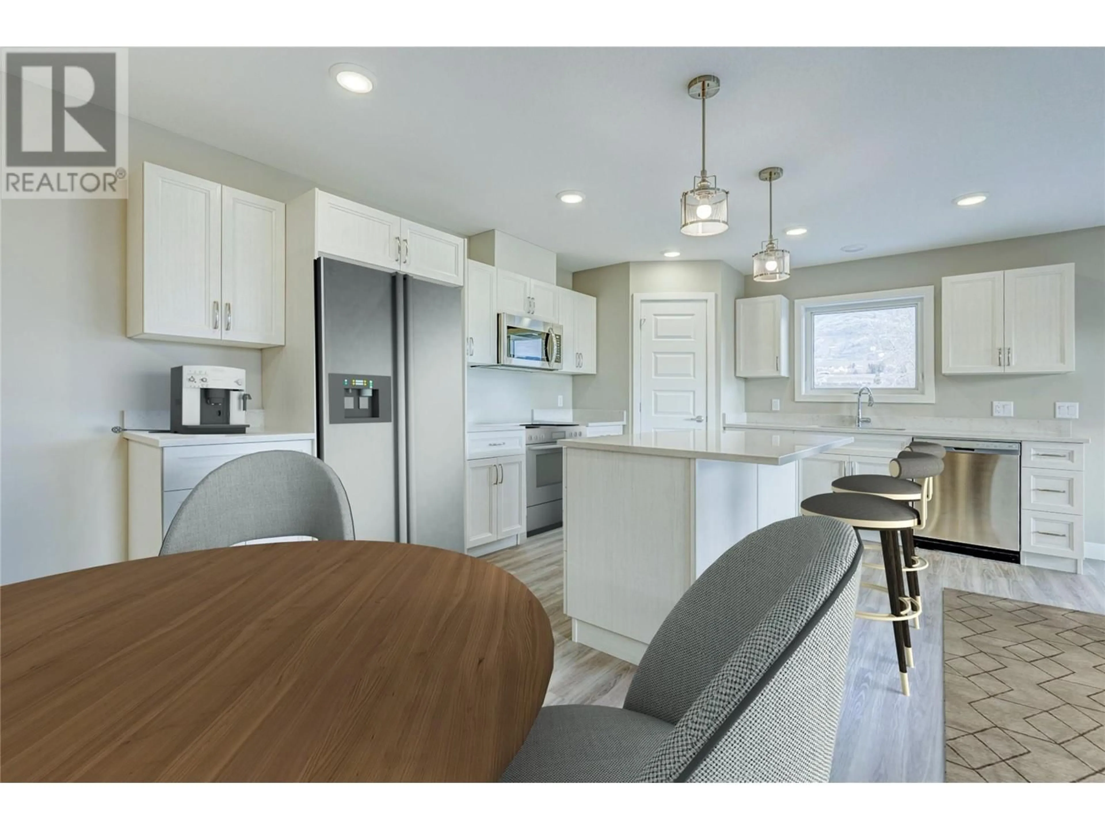 Open concept kitchen for 5620 51st Street Unit# 304, Osoyoos British Columbia V0H1V6