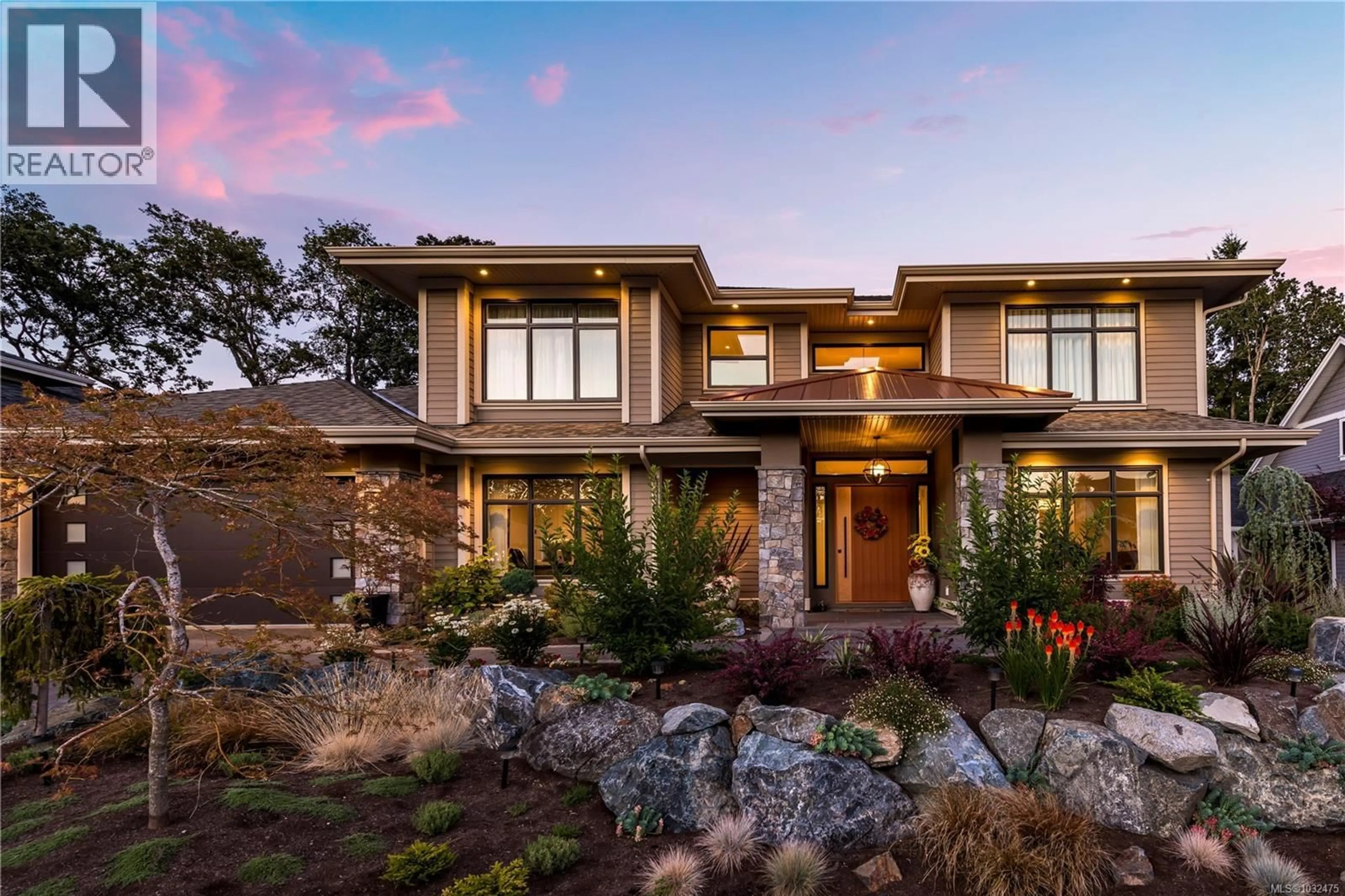 Home with brick exterior material, unknown for 4105 ALBERG LANE, Saanich British Columbia V8N1Z7