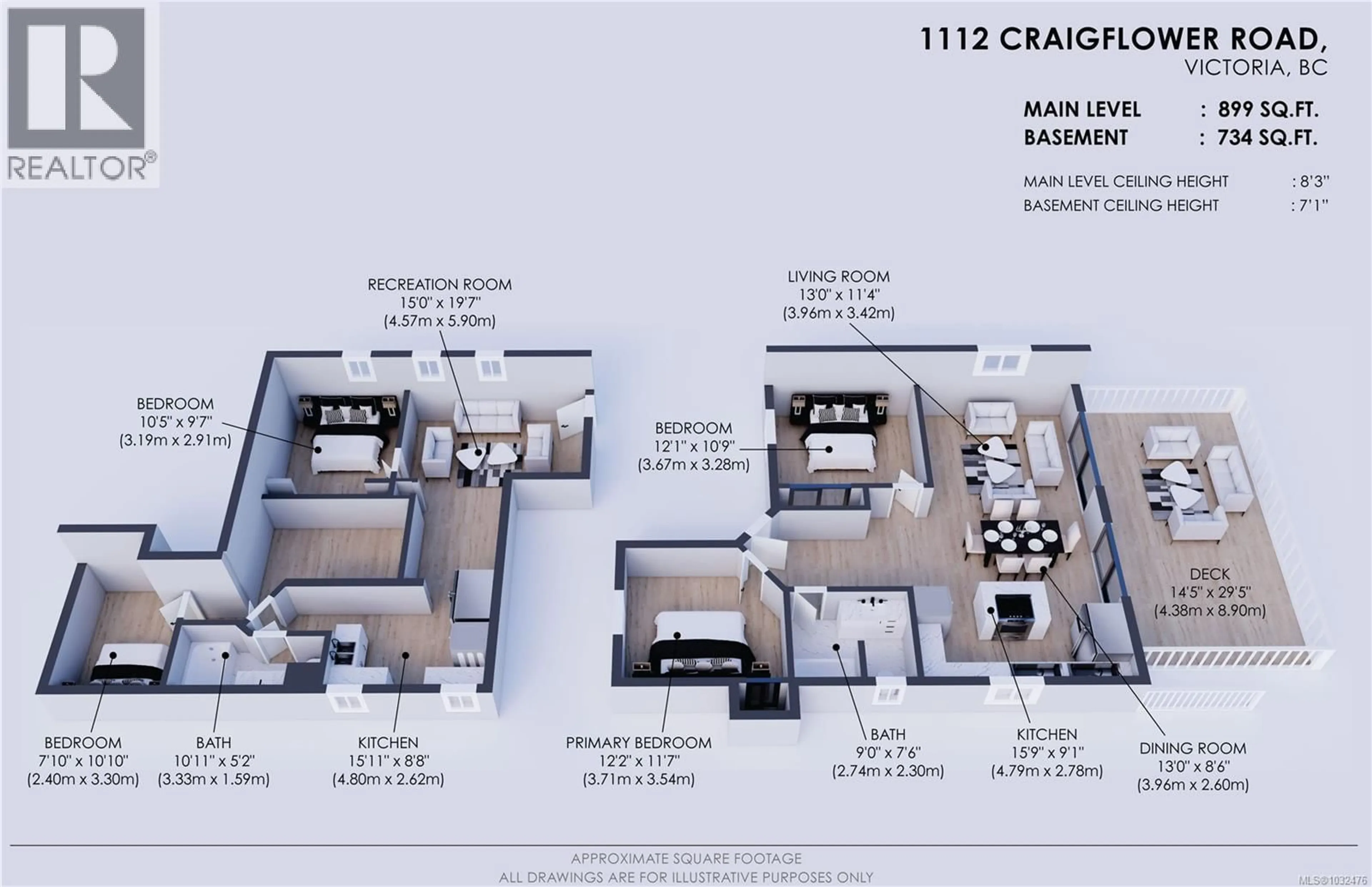 Floor plan for 1112 CRAIGFLOWER ROAD, Esquimalt British Columbia V9A2Y1