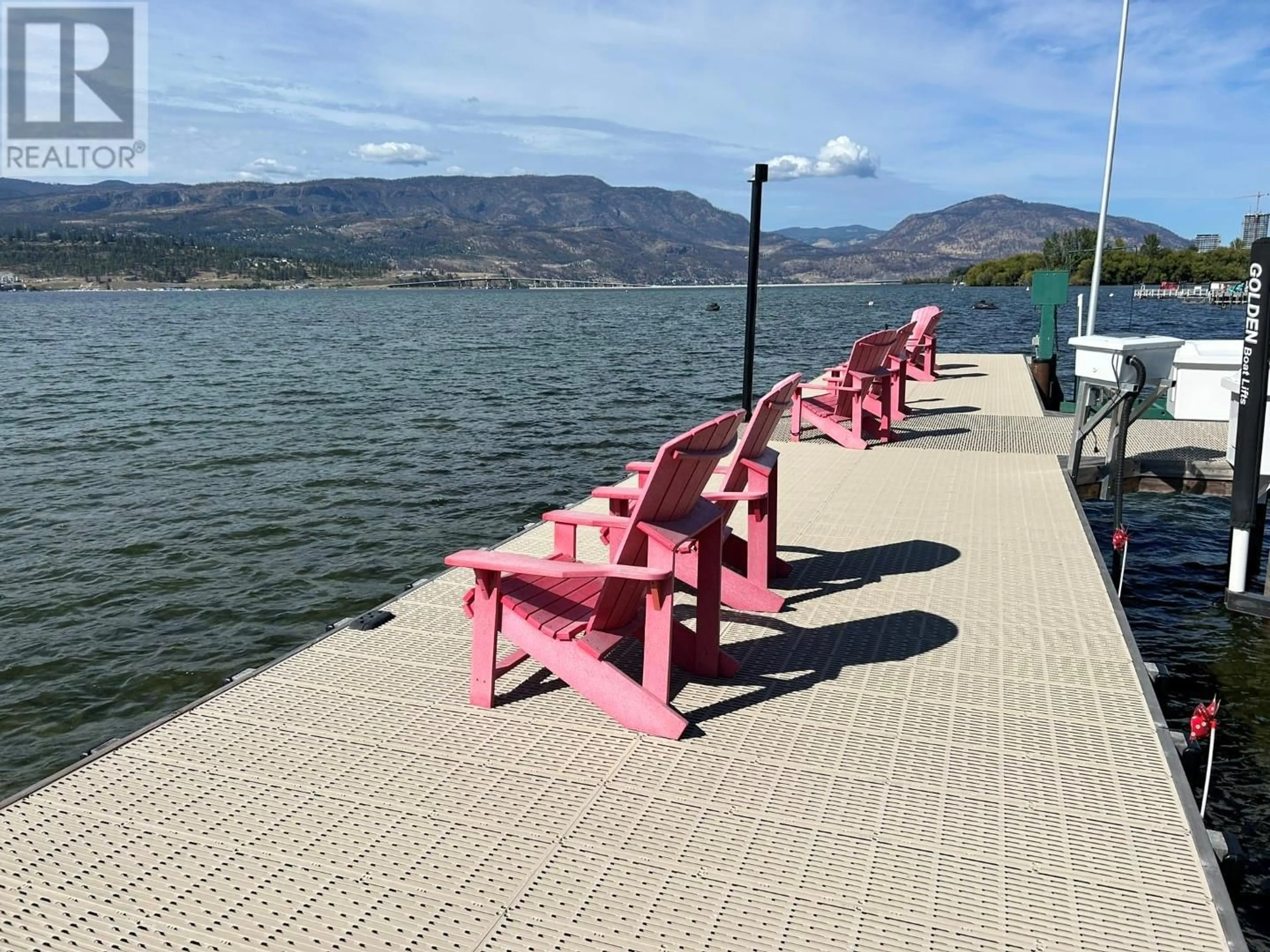 Patio, water/lake/river/ocean view for 208 - 2900 ABBOTT STREET, Kelowna British Columbia V1Y1G6
