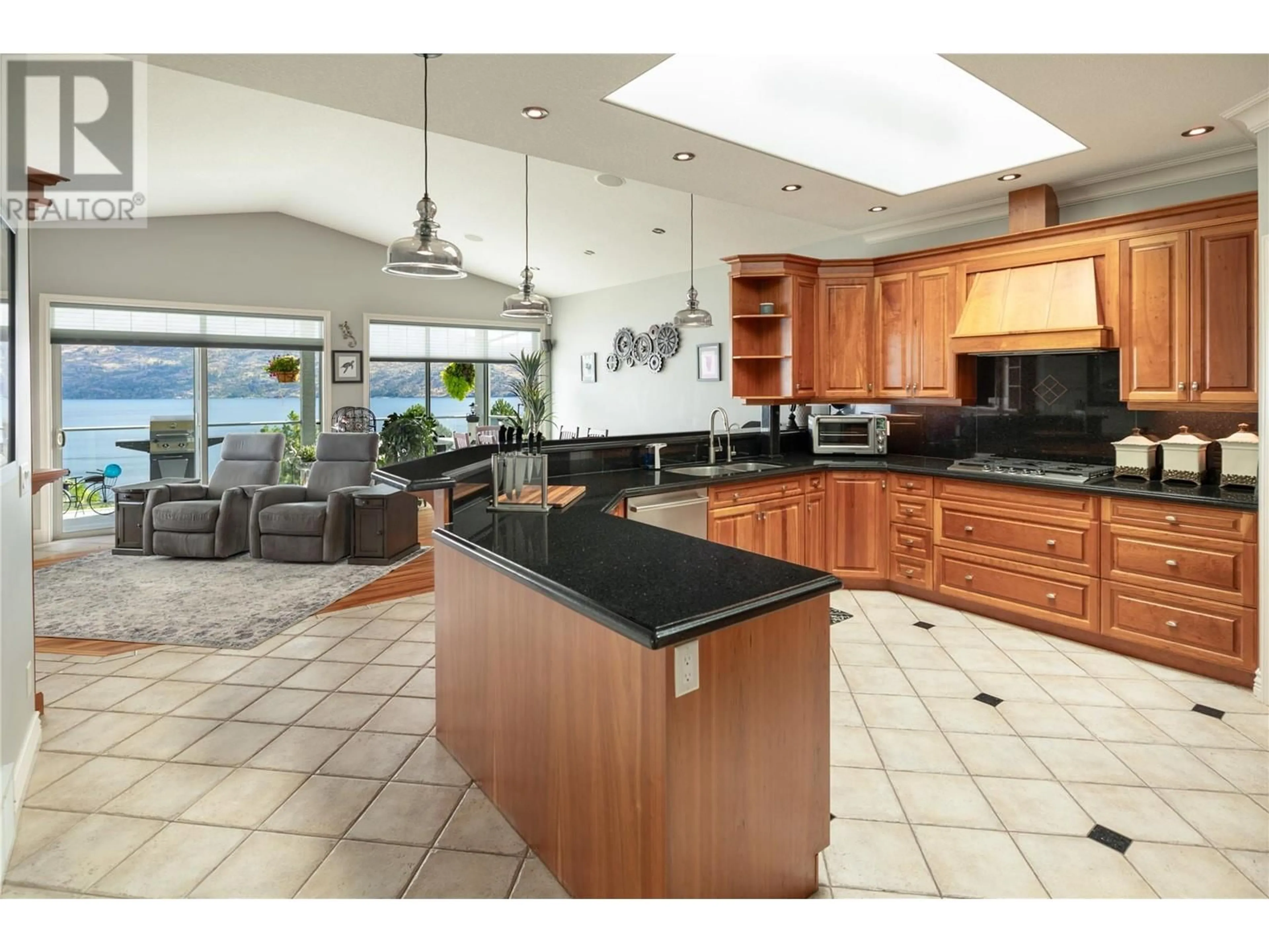 Open concept kitchen for 5300 Huston Road Unit# 119, Peachland British Columbia V0H1X2